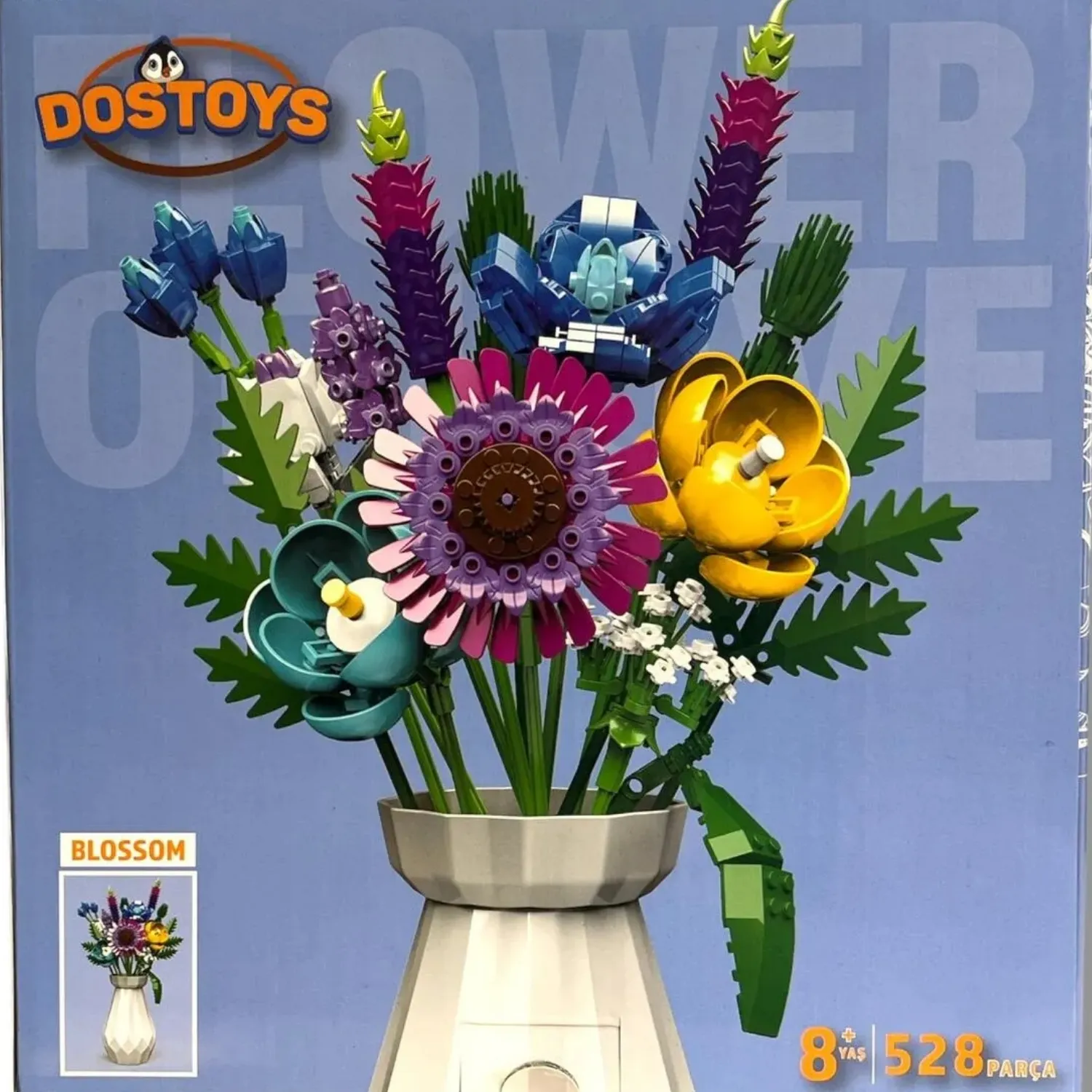 Çiçek Lego 528 Parça 
