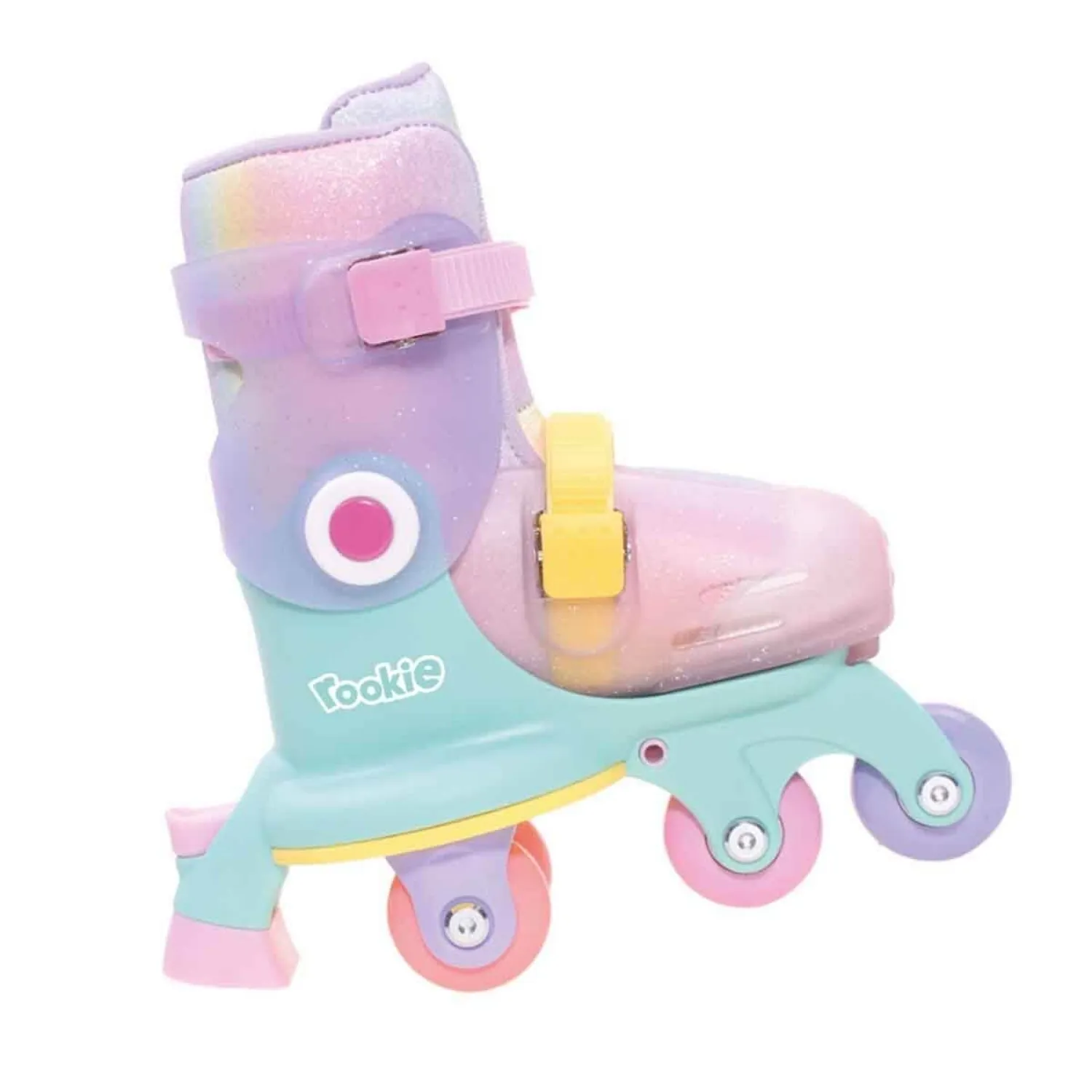 Ayarlanabilir Dönüşen Tekerlekli 2 IN 1 Twisty Paten Pembe