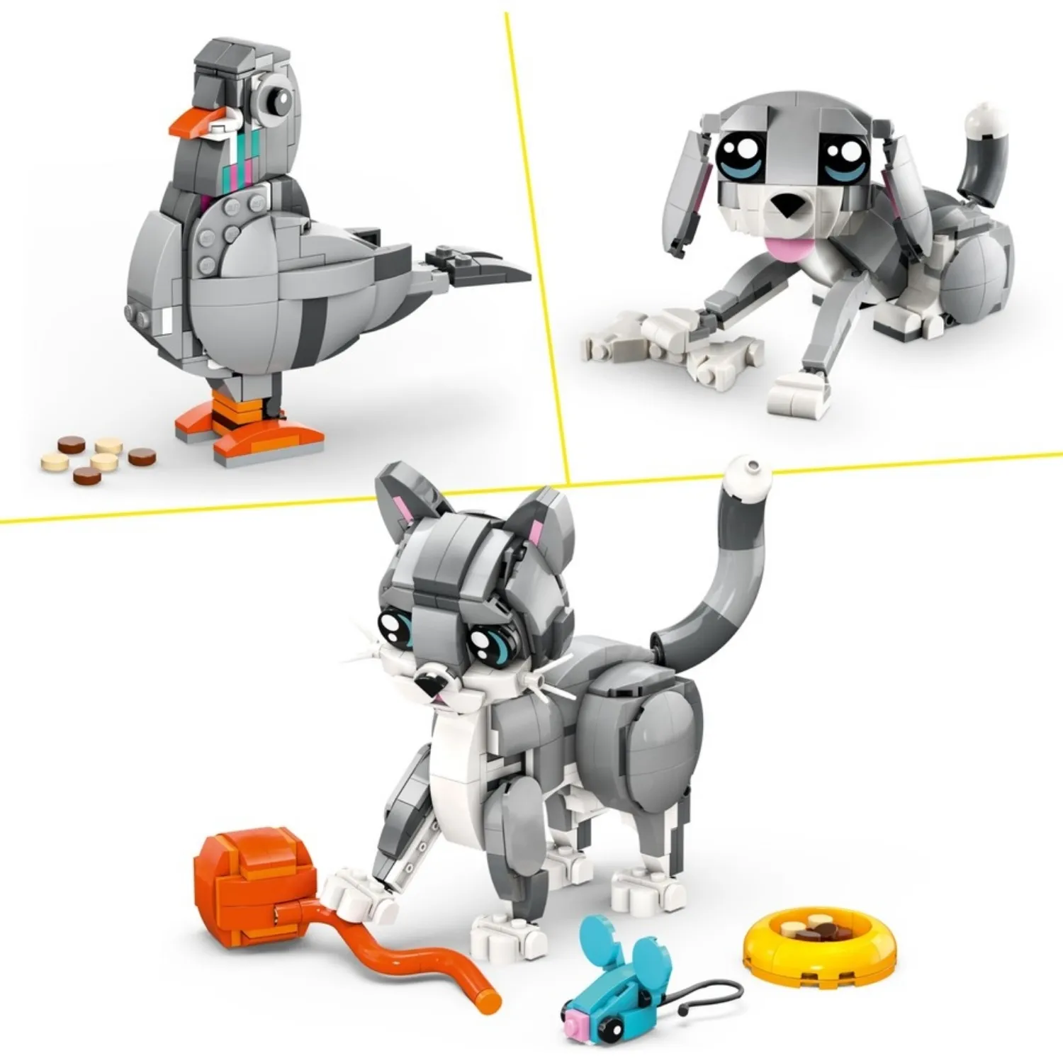 LEGO Creator 3’ü 1 Arada Oyunbaz Kedi 31163
