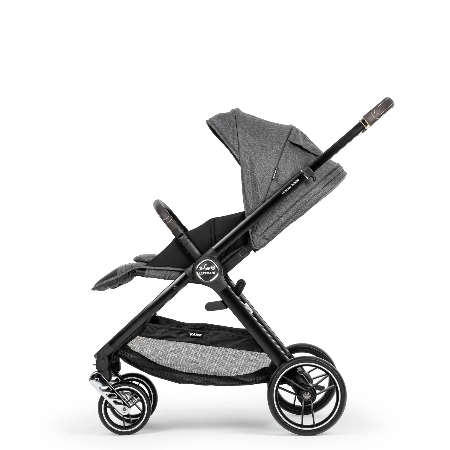 Kanz X-Go Ultimate Travel Sistem Bebek Arabası Silver Gri