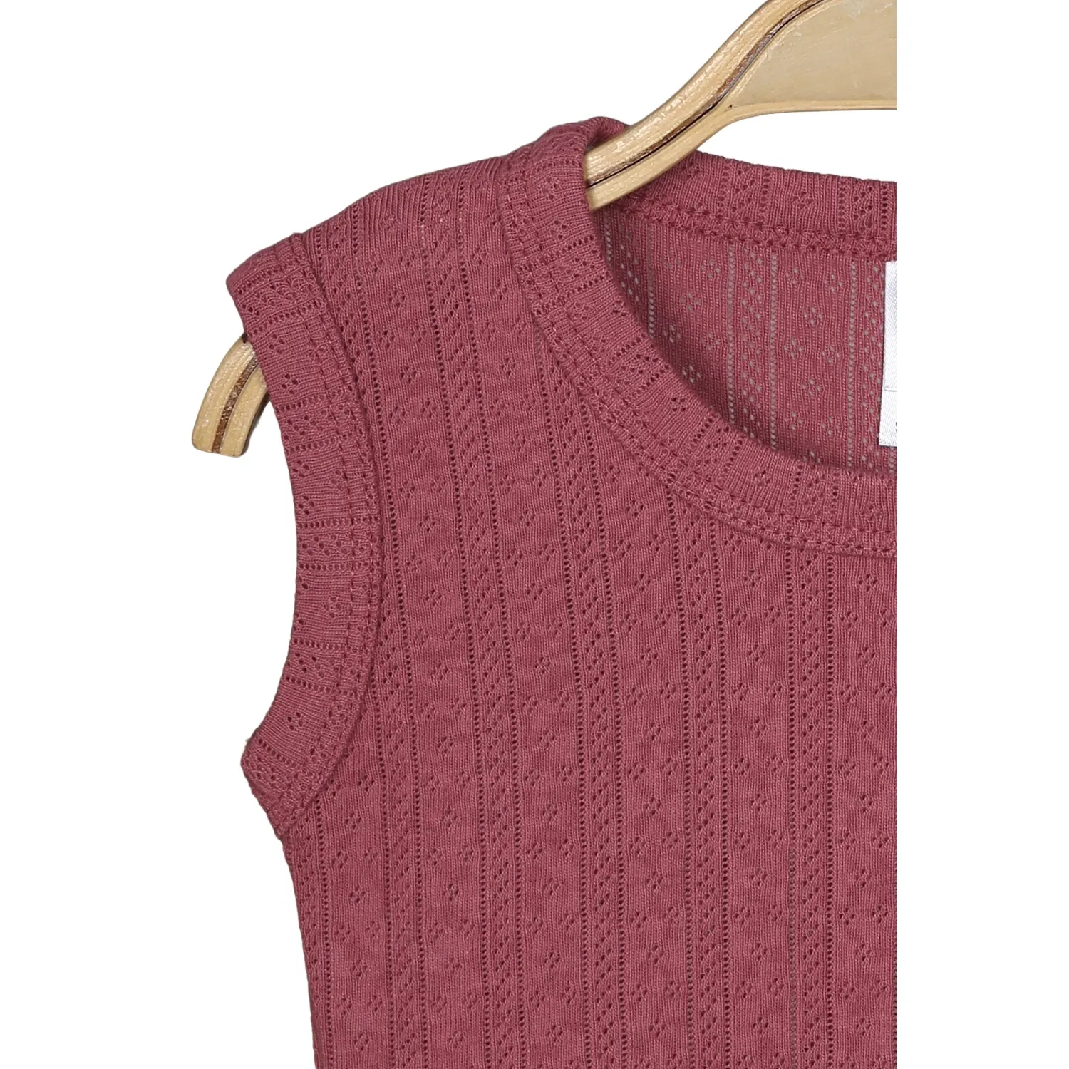 Hvc Atlet Body Jakarlı Çizgili Fuşya