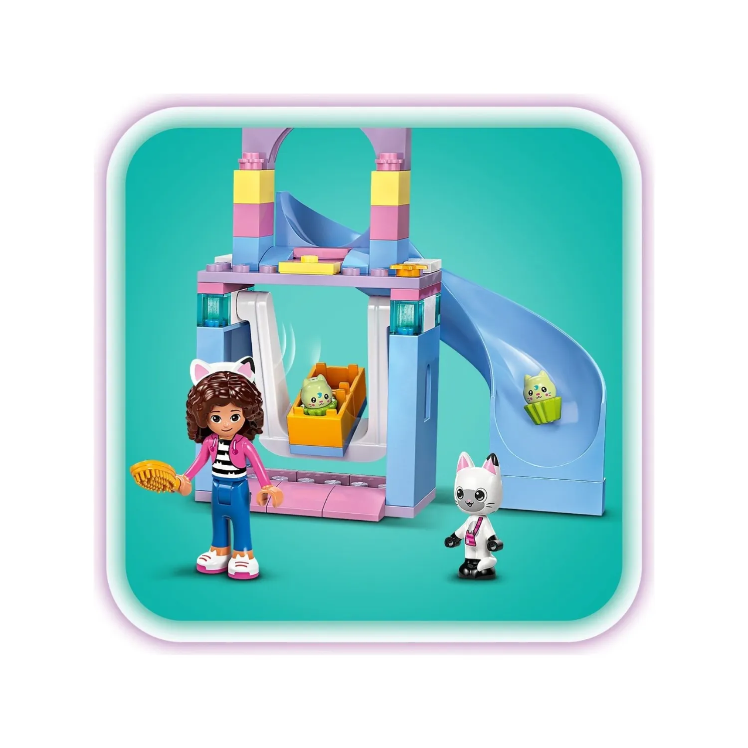LEGO 4+ Gabby’s Dollhouse Gabby’nin Kedicik Bakım Odası 10796