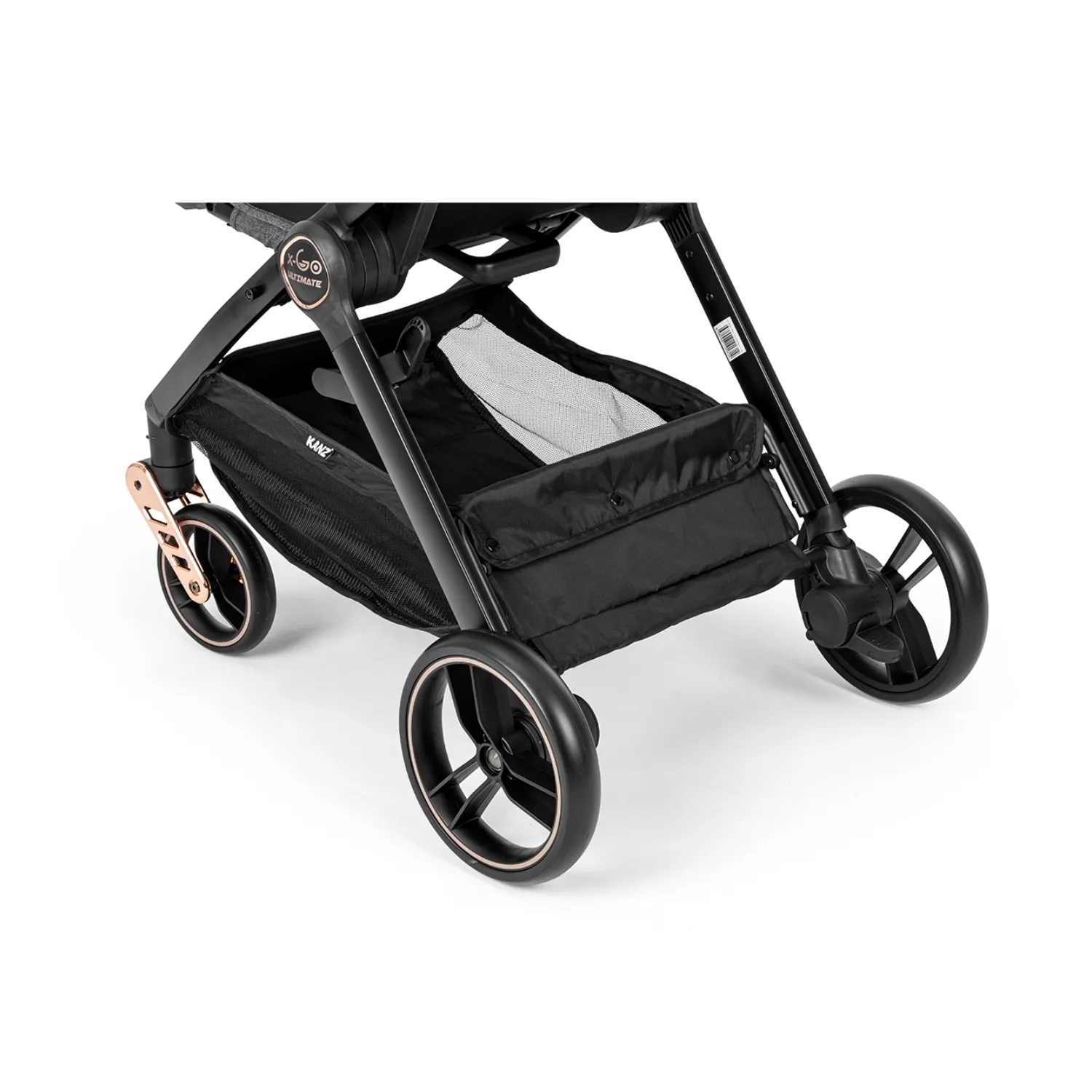 Kanz X-Go Ultimate Travel Sistem Bebek Arabası Rose Gold Siyah
