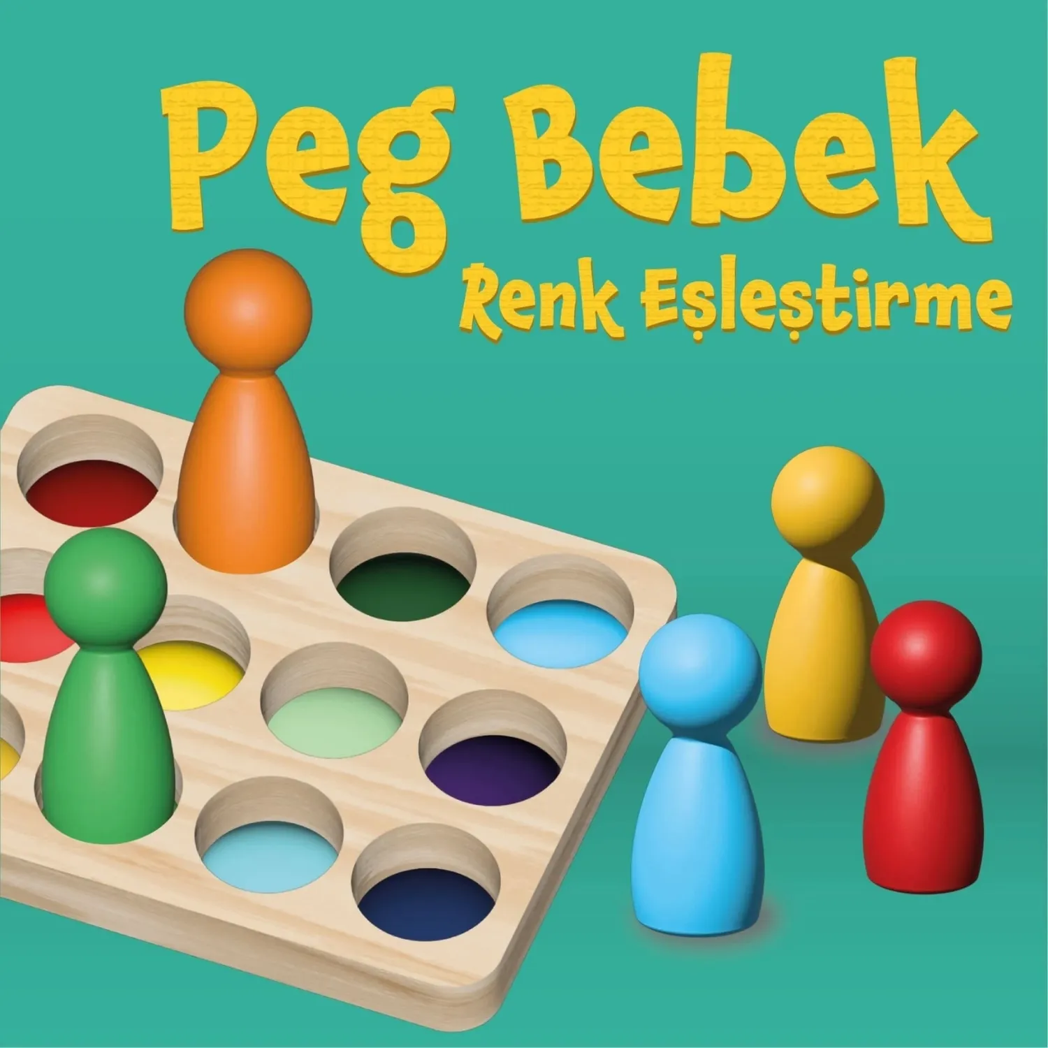 Bee Smart Peg Bebek 12'li İnsan Figürleri