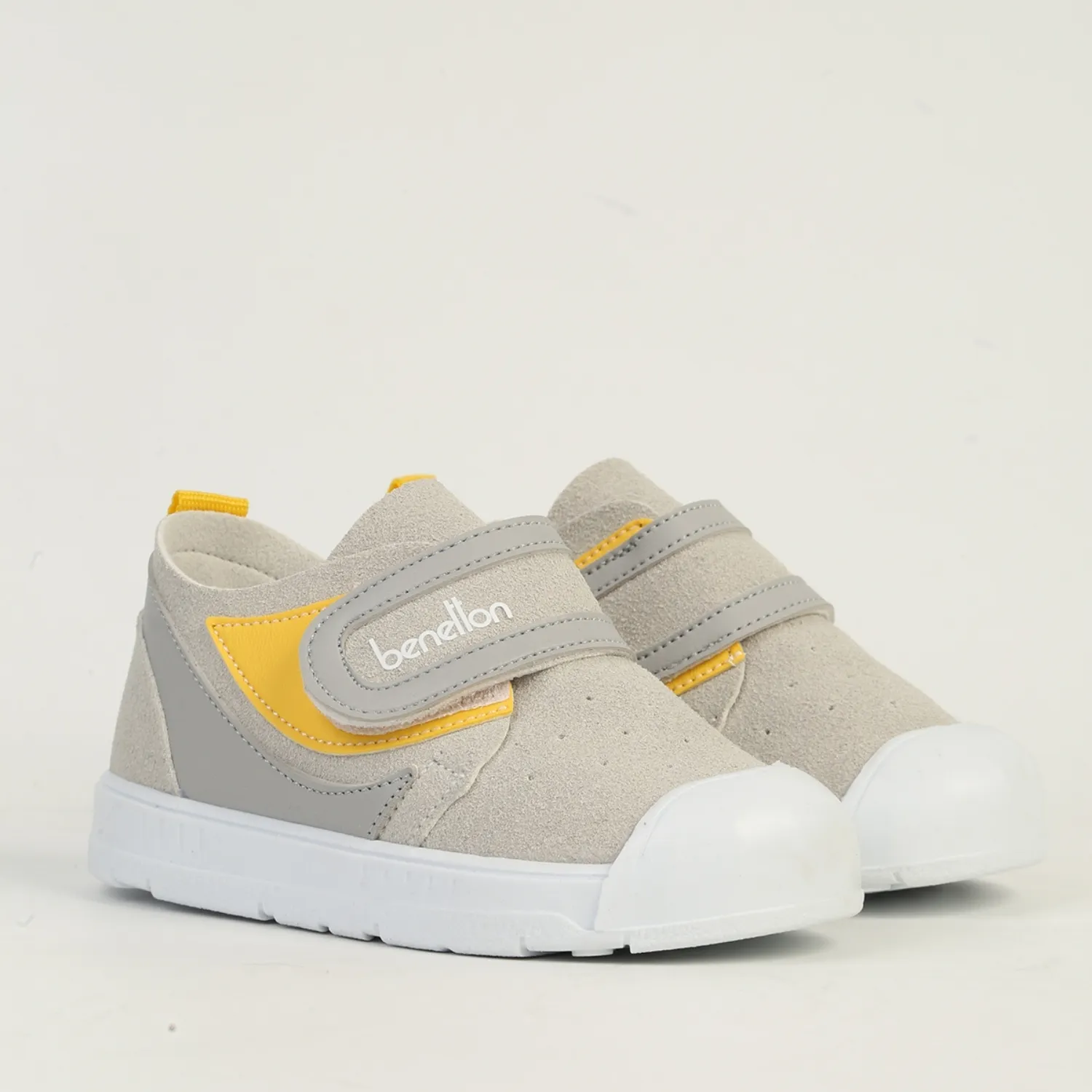 Benetton Sandalet Gri - Sarı