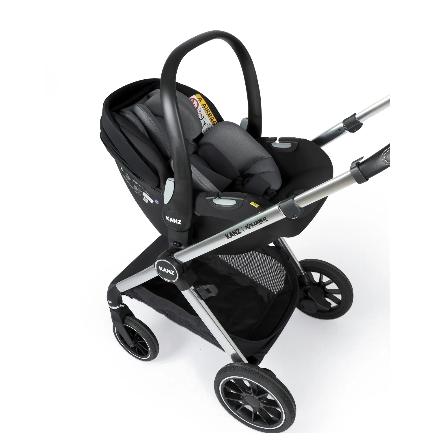 Kanz Explorer Travel Sistem Bebek Arabası Cole Black