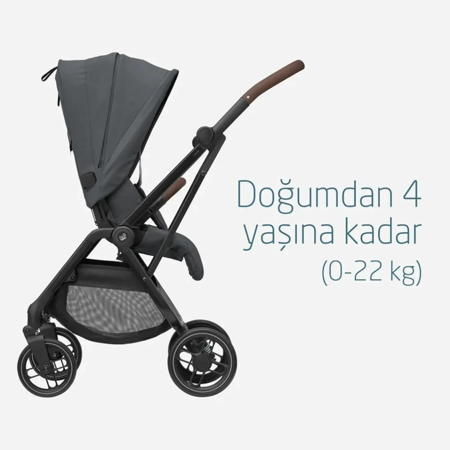 Maxi-Cosi Leona2 Pebble S Travel Sistem Bebek Arabası Twillic Graphite