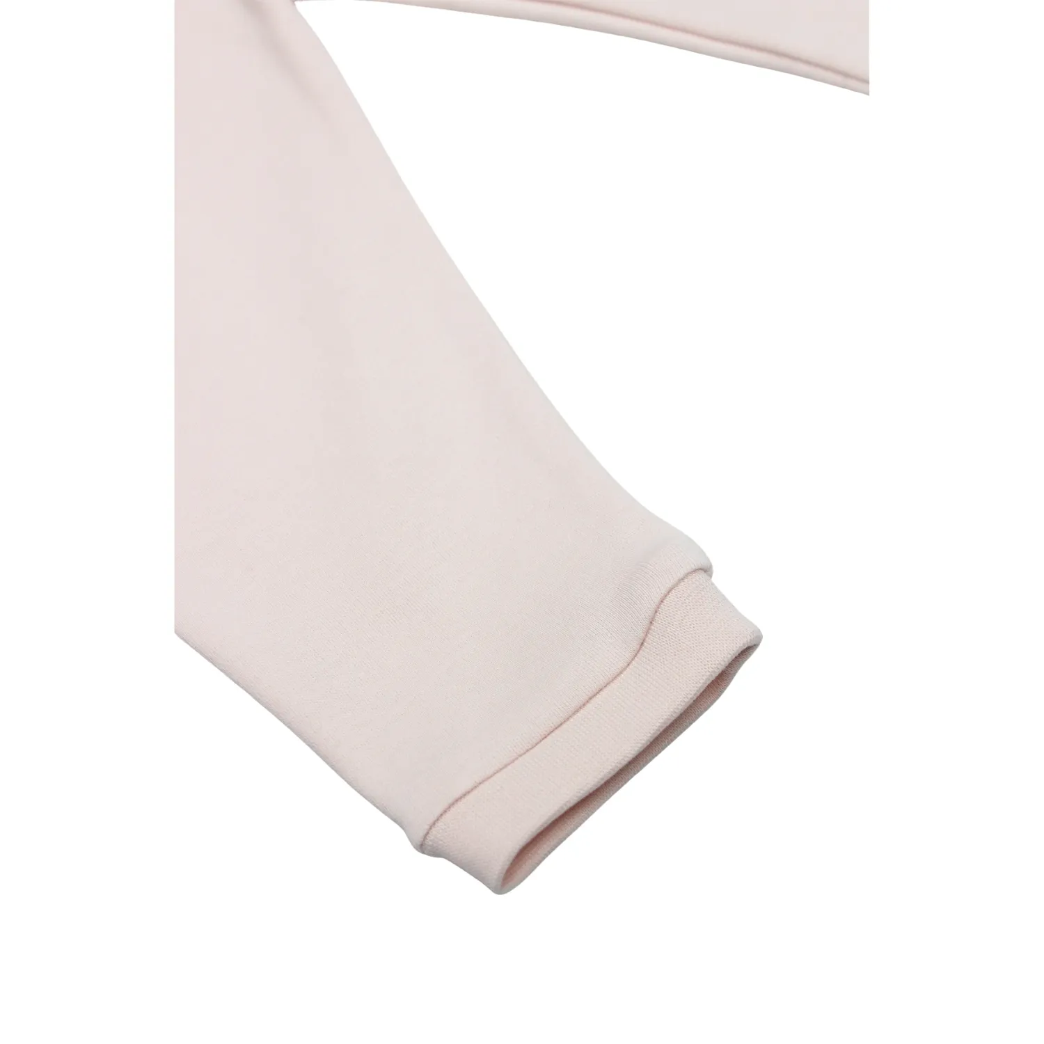 Bistyle Pantolon Patiksiz Grow in Love Pembe - Ekru