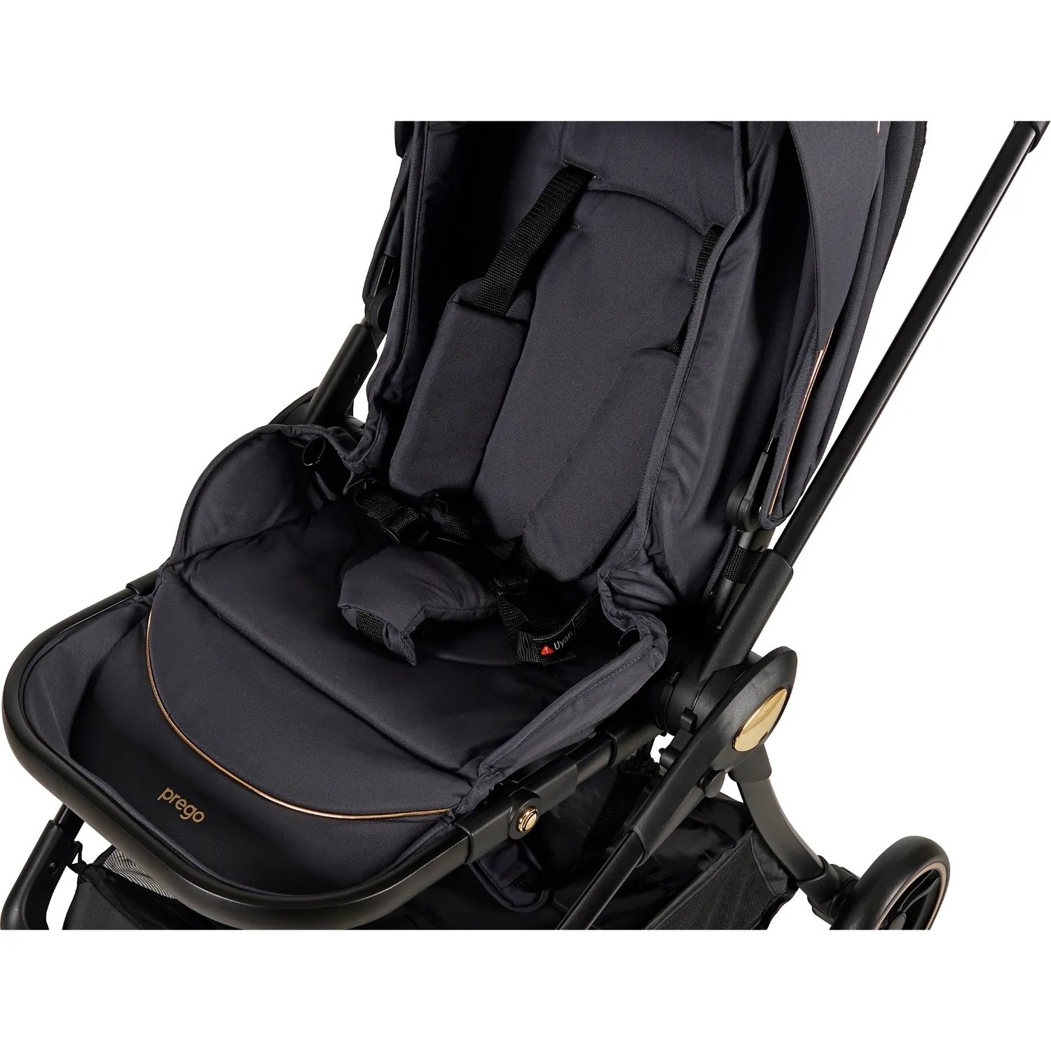 Prego 2232 Toronto Plus Travel Sistem Bebek Arabası Füme