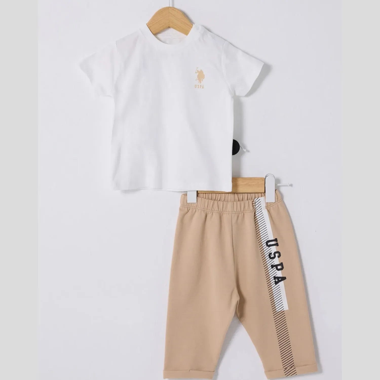 U.S. Polo 3lü Takım Bej
