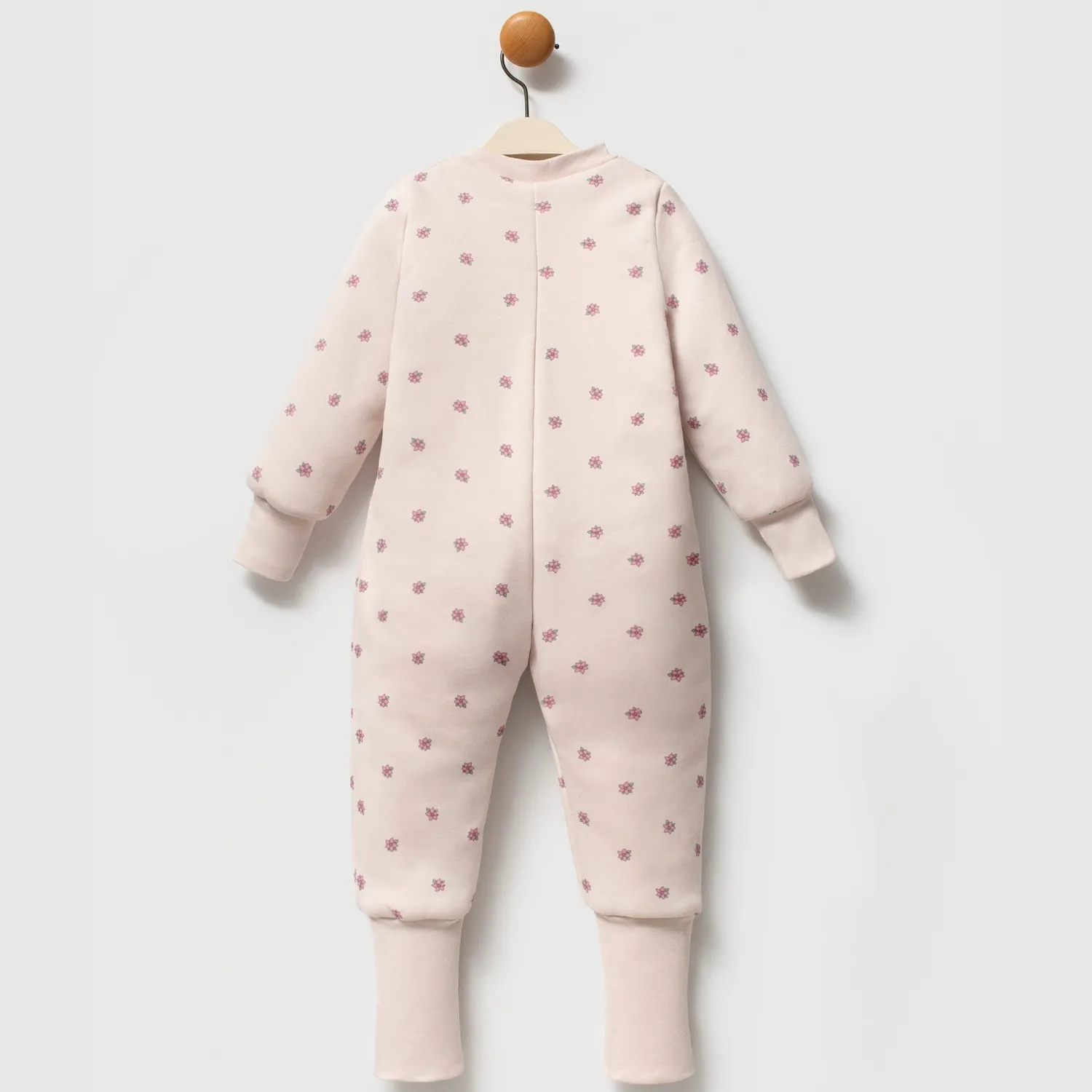 Ella Bonna Uyku Tulumu Çoraplı 2,5 Tog Bej Flowers