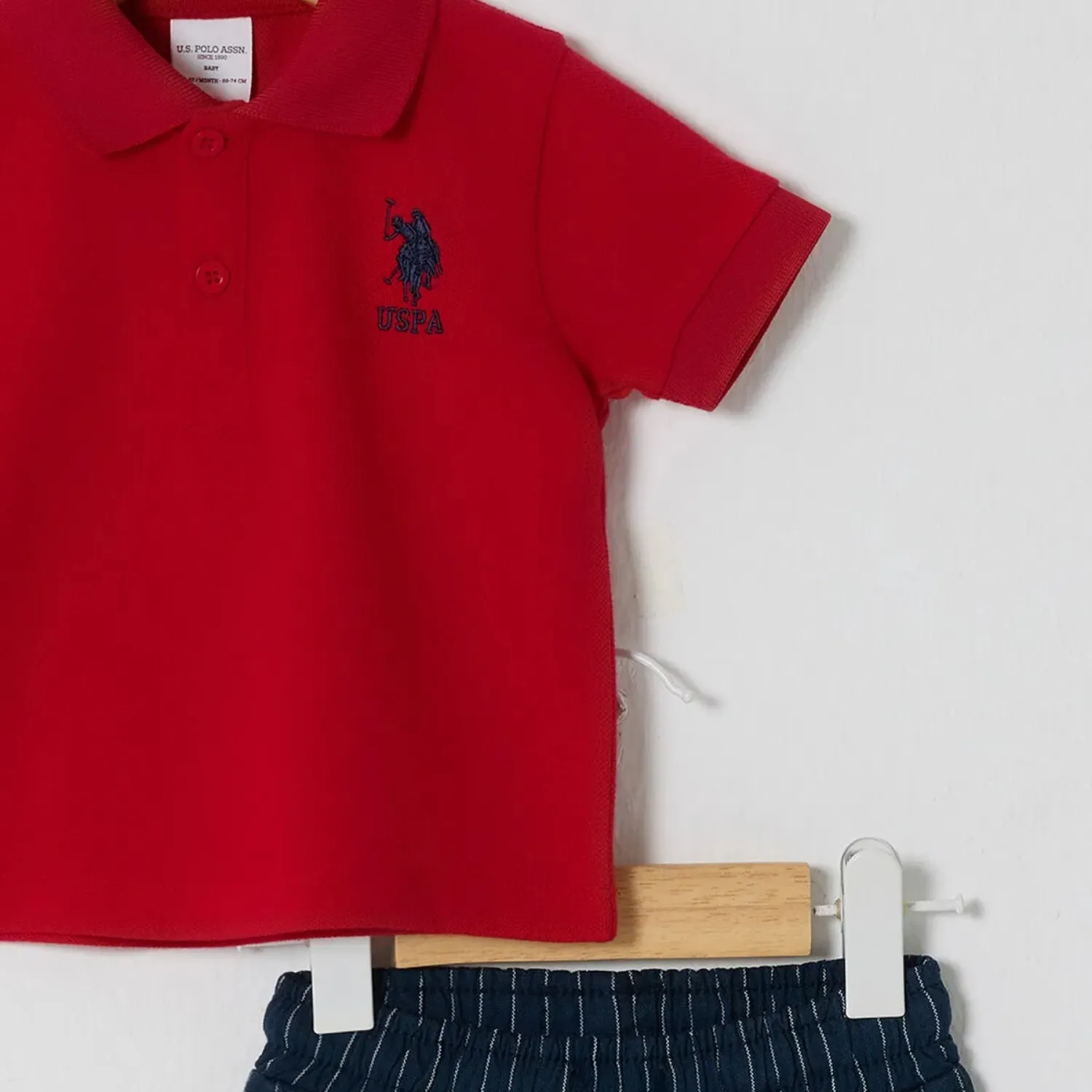 U.S. Polo 2li Takım T-Shirt Kırmızı