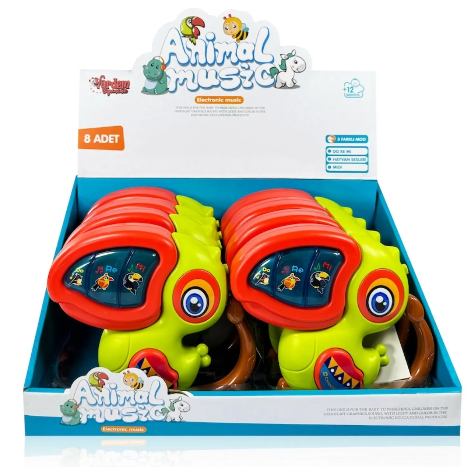 Vardem Işıklı ve Müzikli Kuş Bebek Piyanosu
