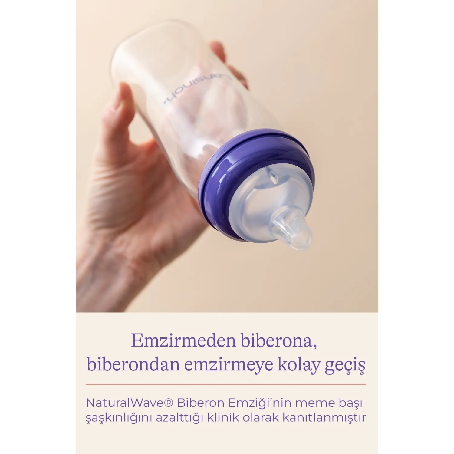 Lansinoh Cam Biberon 240 ml