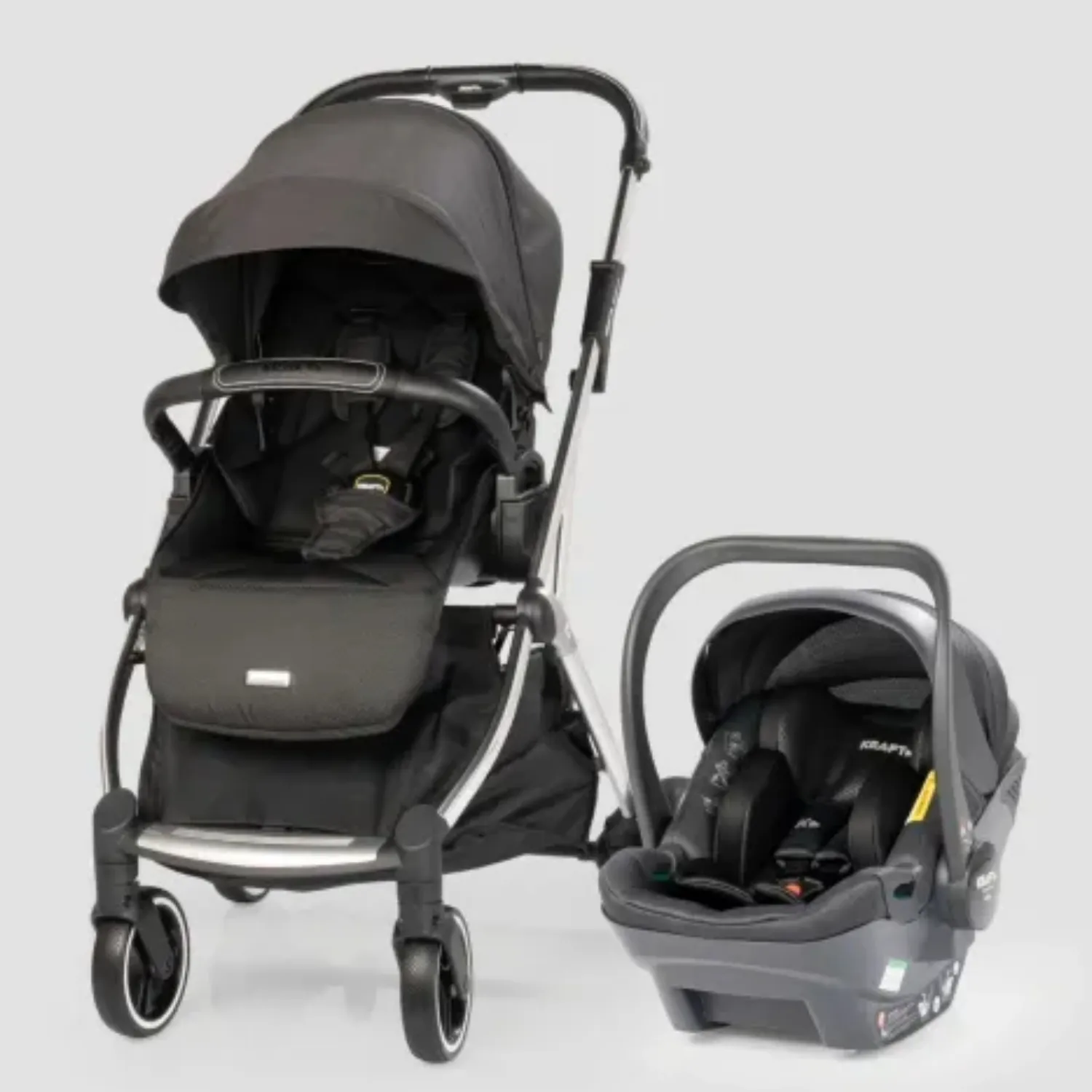 Kraft Kenya S Travel Sistem Bebek Arabası Black