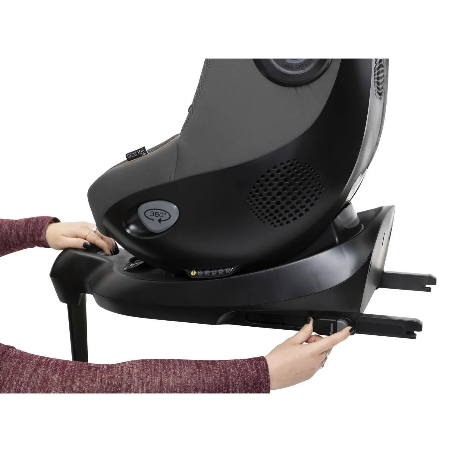 Chicco Seat 105 I-Size Oto Koltuğu 0-36 Kg Glam Grey