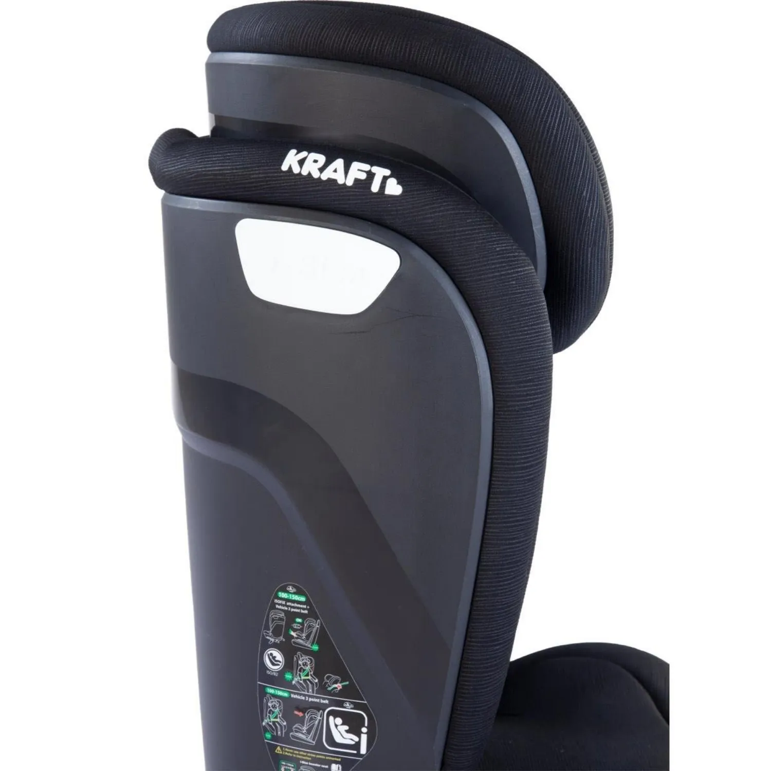 Kraft Henna Fix I-Size Oto Koltuğu 15-36 Kg Grey