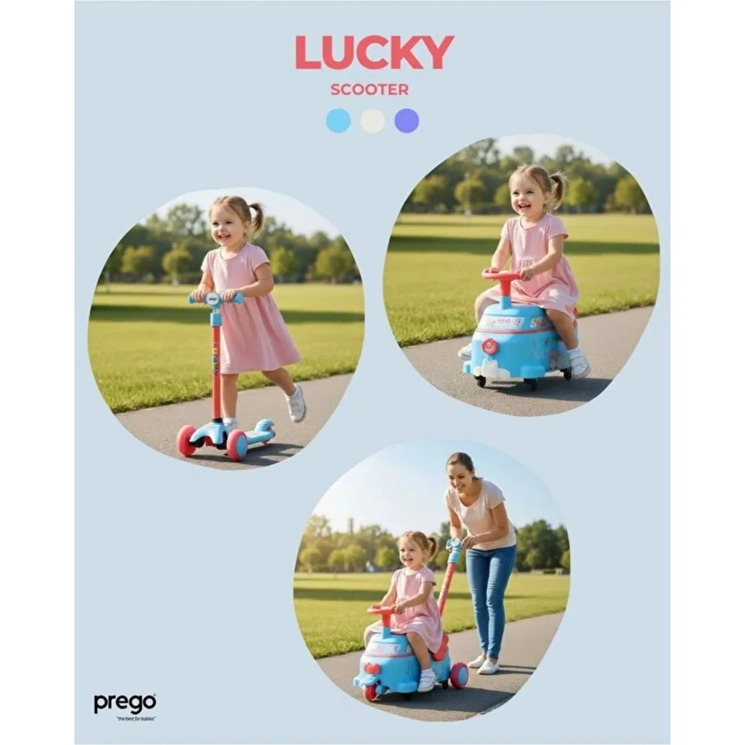Prego Lucky Scooter Bej