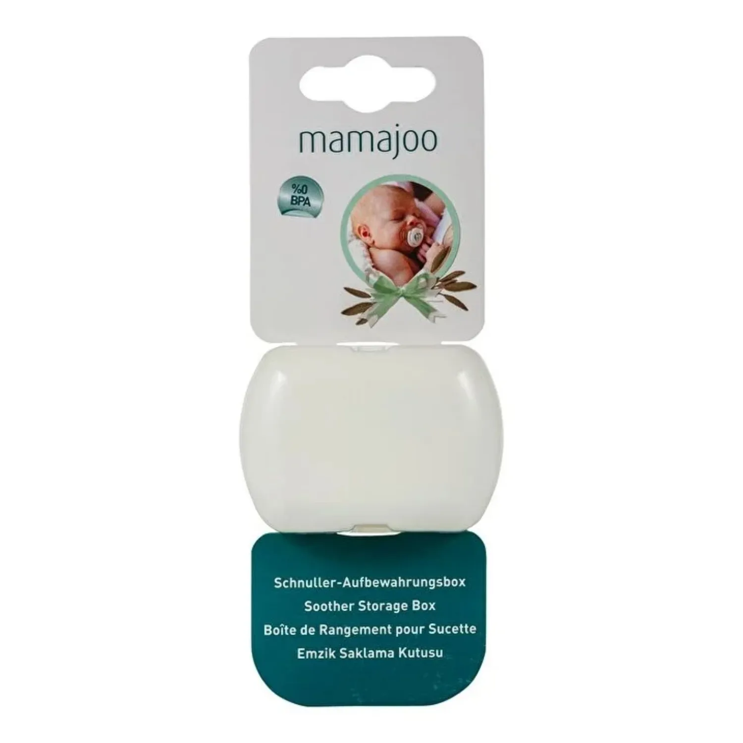 Mamajoo Emzik Saklama Kutusu Beyaz