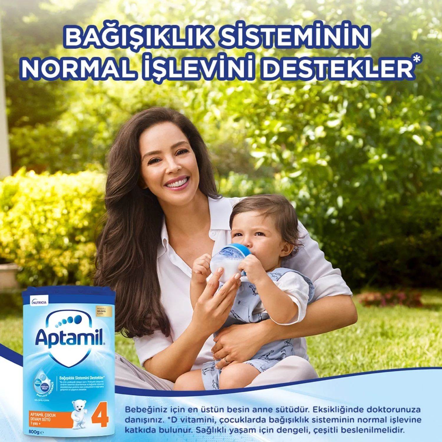 Aptamil 4 Devam Sütü 1200 Gr