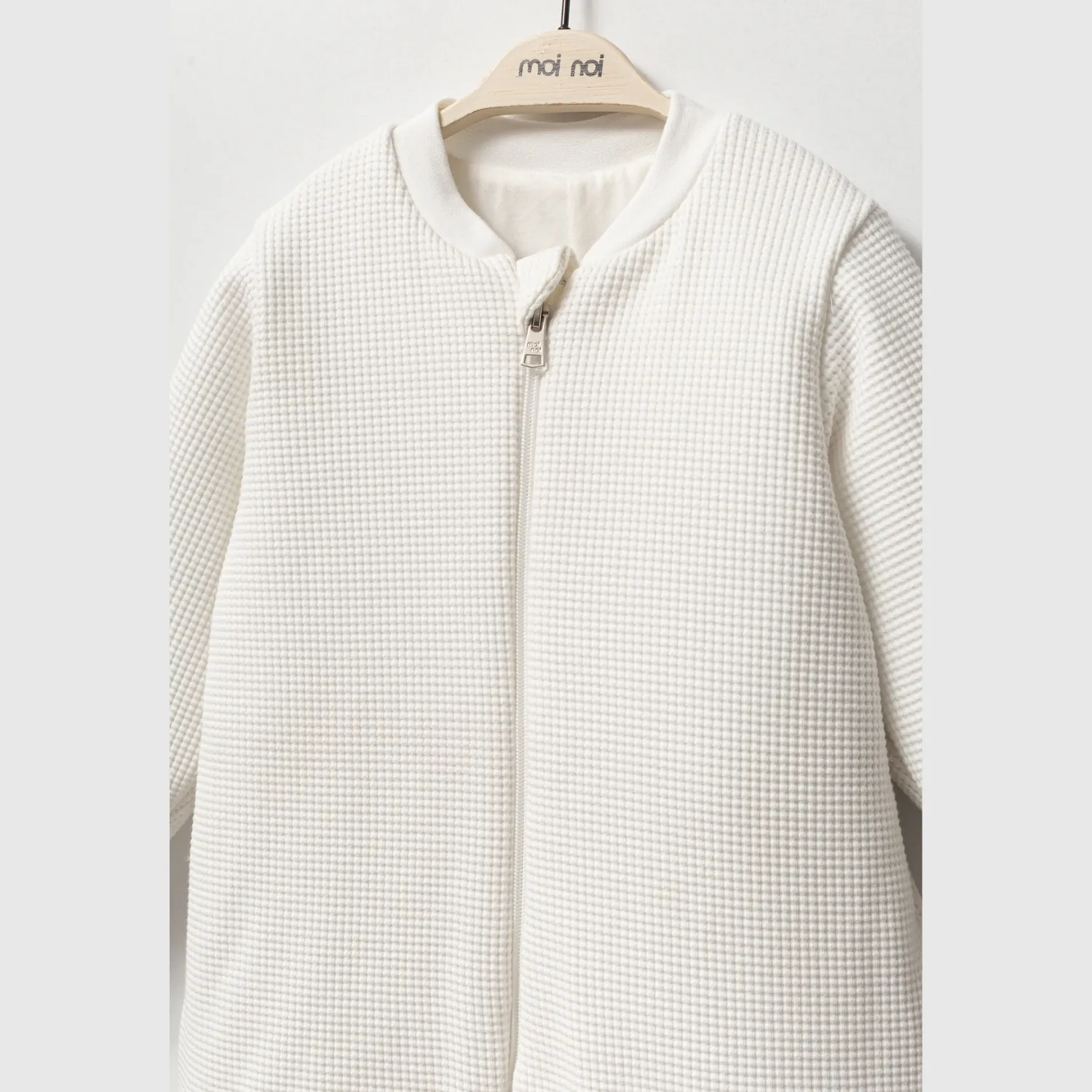 Moi Noi Uyku Tulumu Çoraplı 2,5 Tog Waffle Ekru