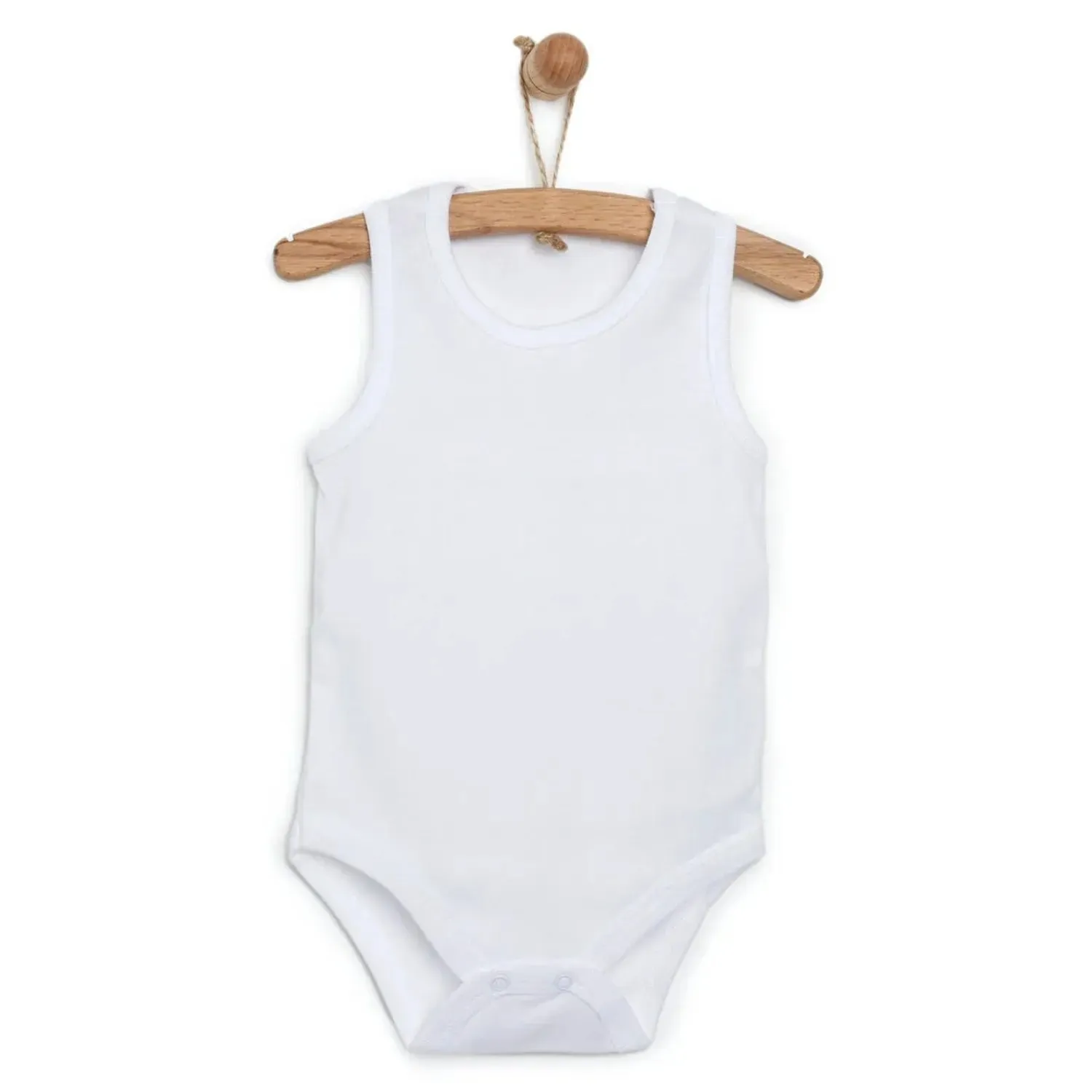 Mixi Baby %100 Pamuklu Çıtçıtlı Bebek Atlet Body 3'lü Set Unisex