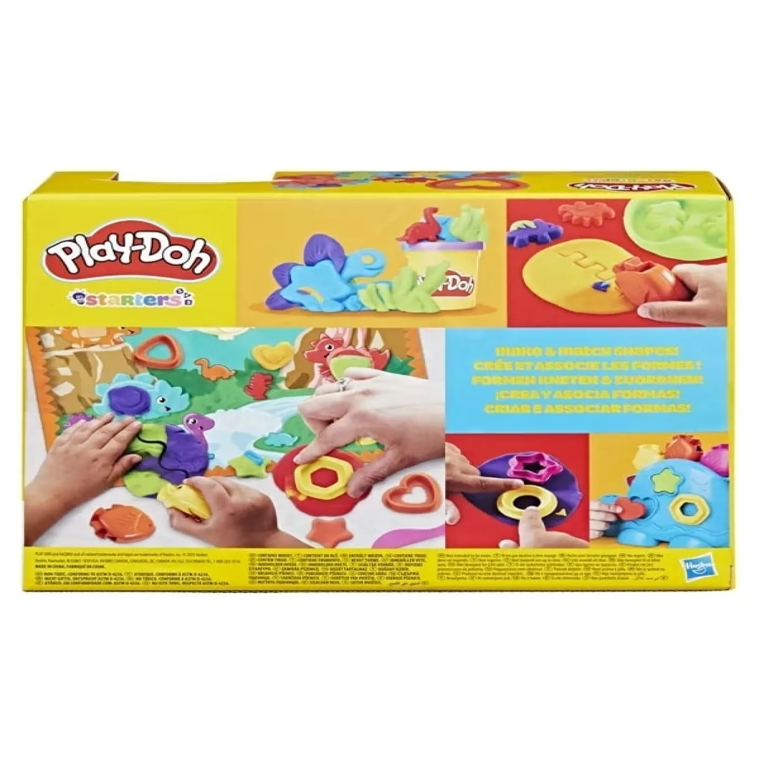 Play-Doh Shapes And Colors Dıno