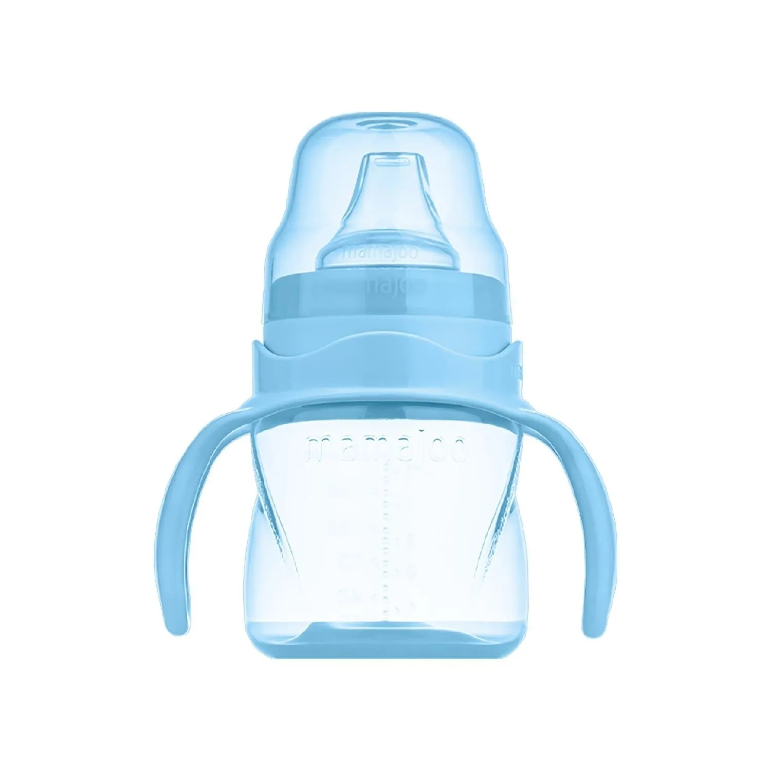 Mamajoo Kulplu Akıtmaz Eğitici Bardak 160 ml&Anti-Kolik Uç Powder Blue