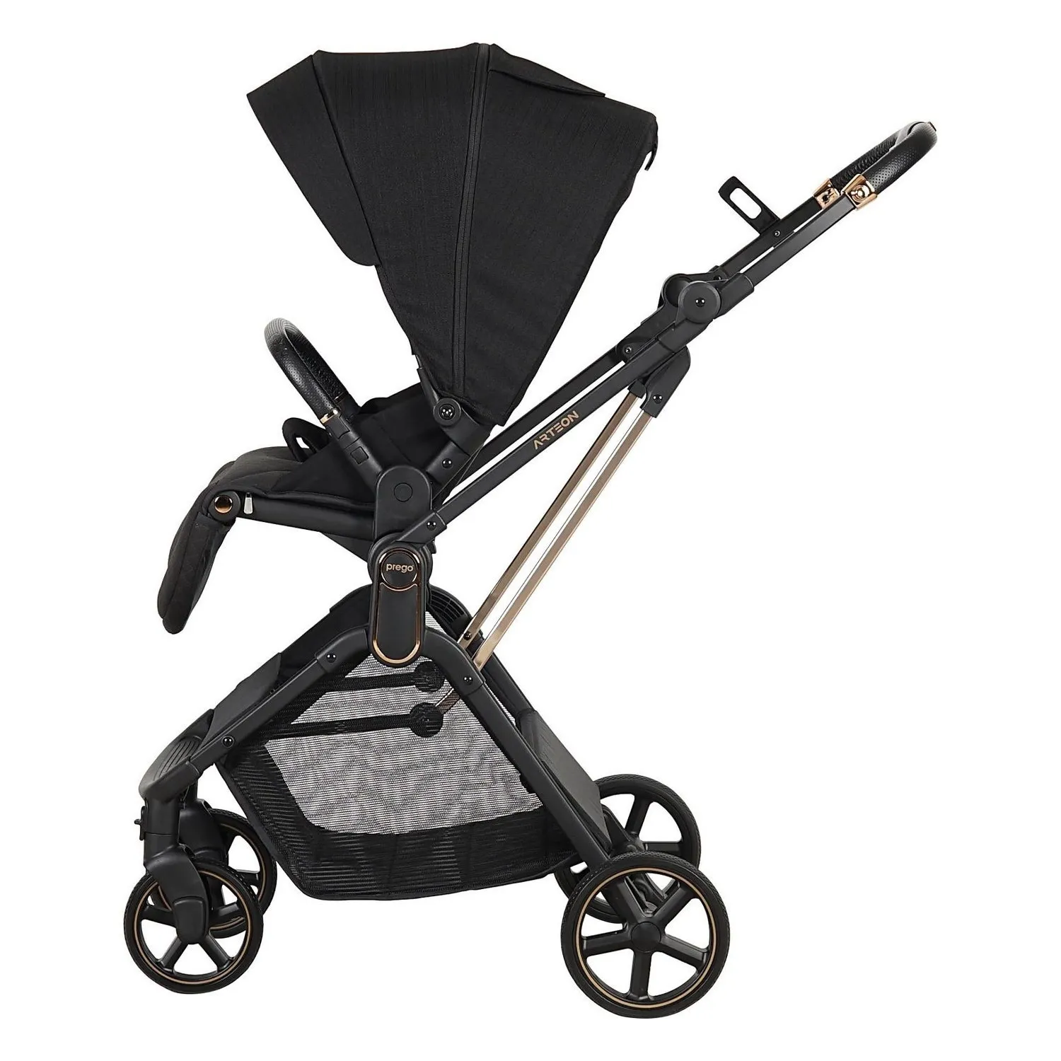 Prego 2244 Arteon Travel Sistem Bebek Arabası Siyah