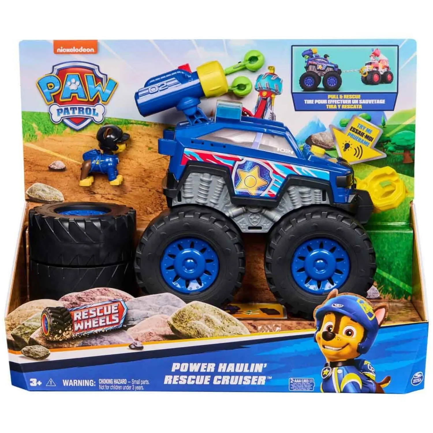 Paw Vhc Deluxe Rescue Wheels Chase Vehicle Gml