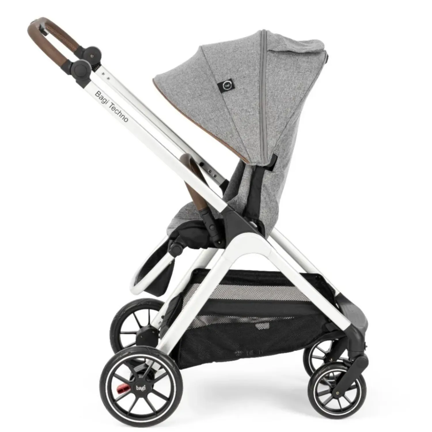Bagi Techno Capsule Autofold Travel Sistem Bebek Arabası Gri