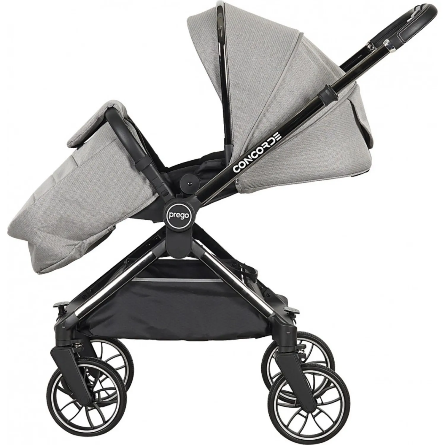 Prego 2067 Concorde Travel Sistem Bebek Arabası Gri