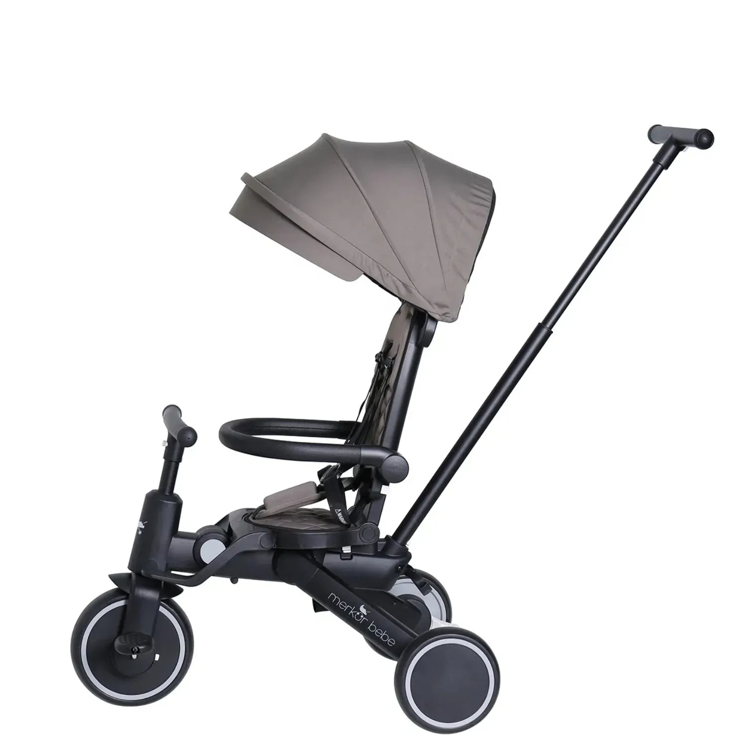 Merkür Bebe 9in1 Hawk Üç Tekerlekli Bebek ve Çocuk Bisikleti Yeşil