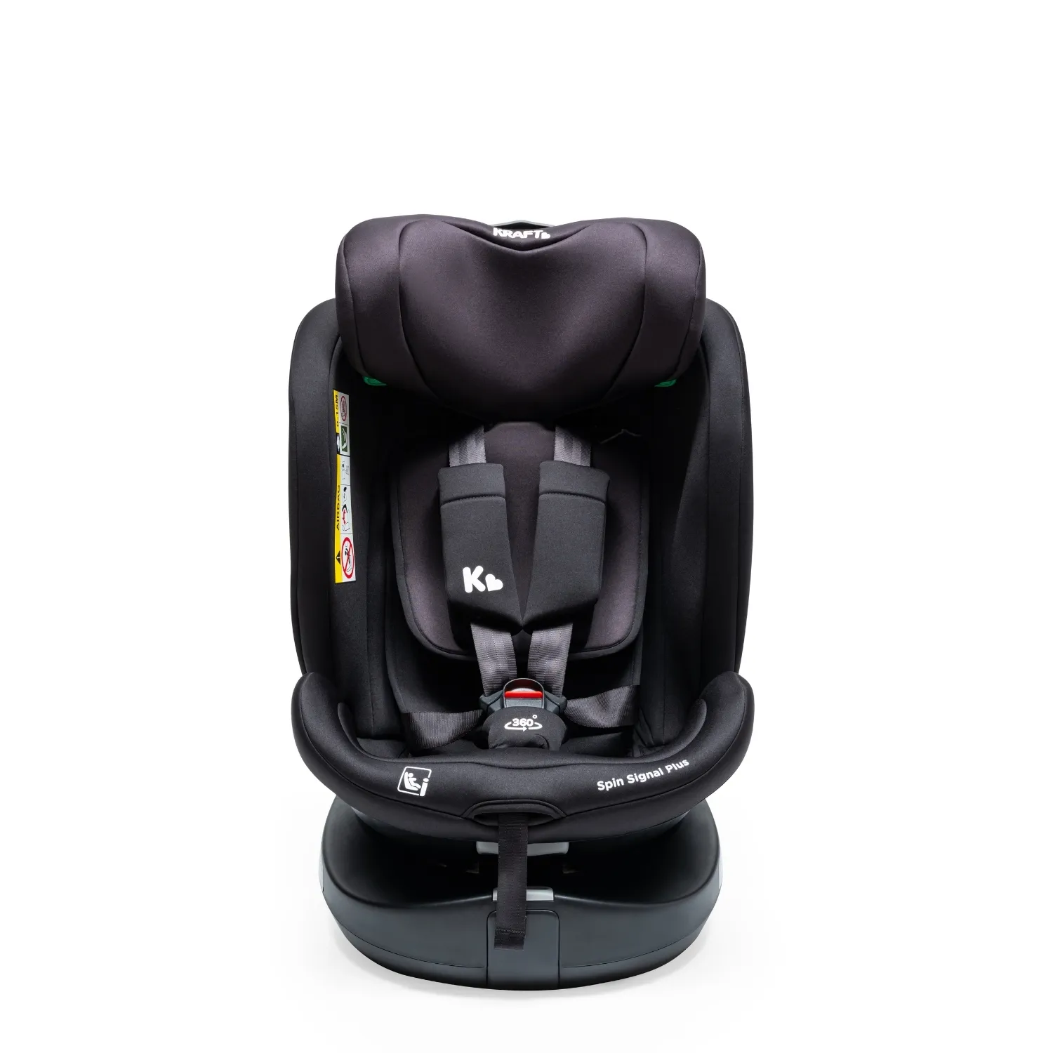 Kraft Spin Signal Plus Oto Koltuğu 0-36 Kg Black