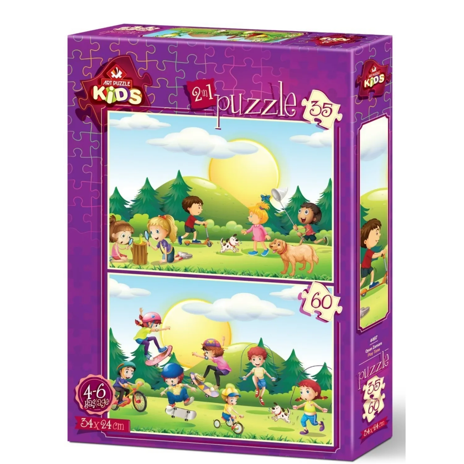 Art Kids Oyun Zamanı 35+60 Parça