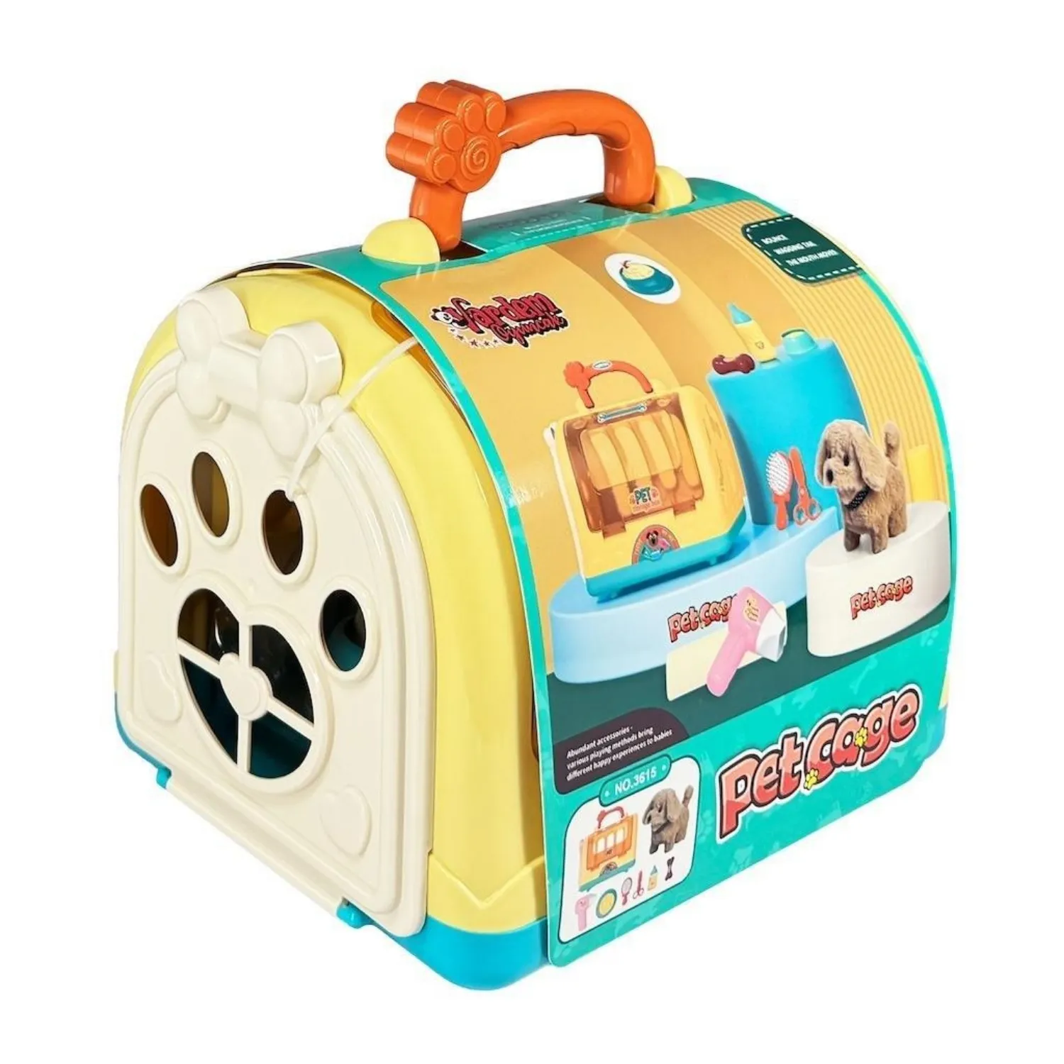 Vardem Taşıma Çantalı Hareketli Pilli Köpek Set1 Pet Shop