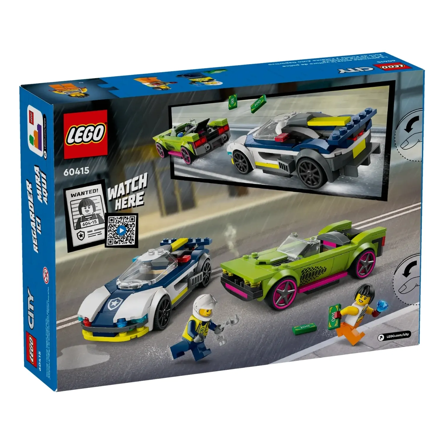 LEGO Police and Muscle Car Chase