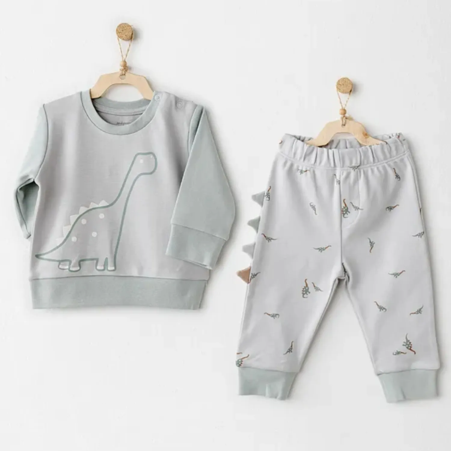 Andy Wawa 2li Takım Mummy S Snuggle Saurus Yeşil