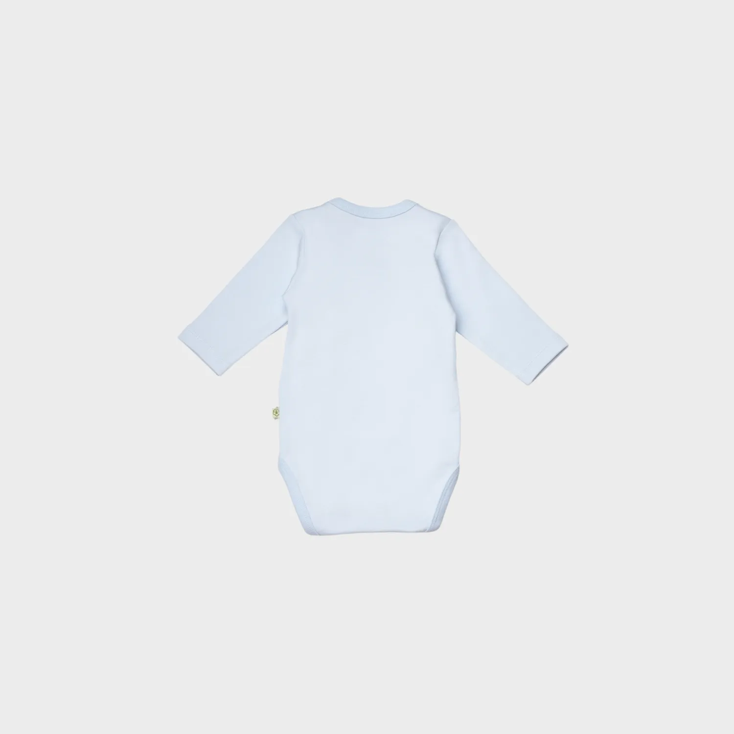Bibaby Organik Body Kruvaze Love Floral Ekru - Lila