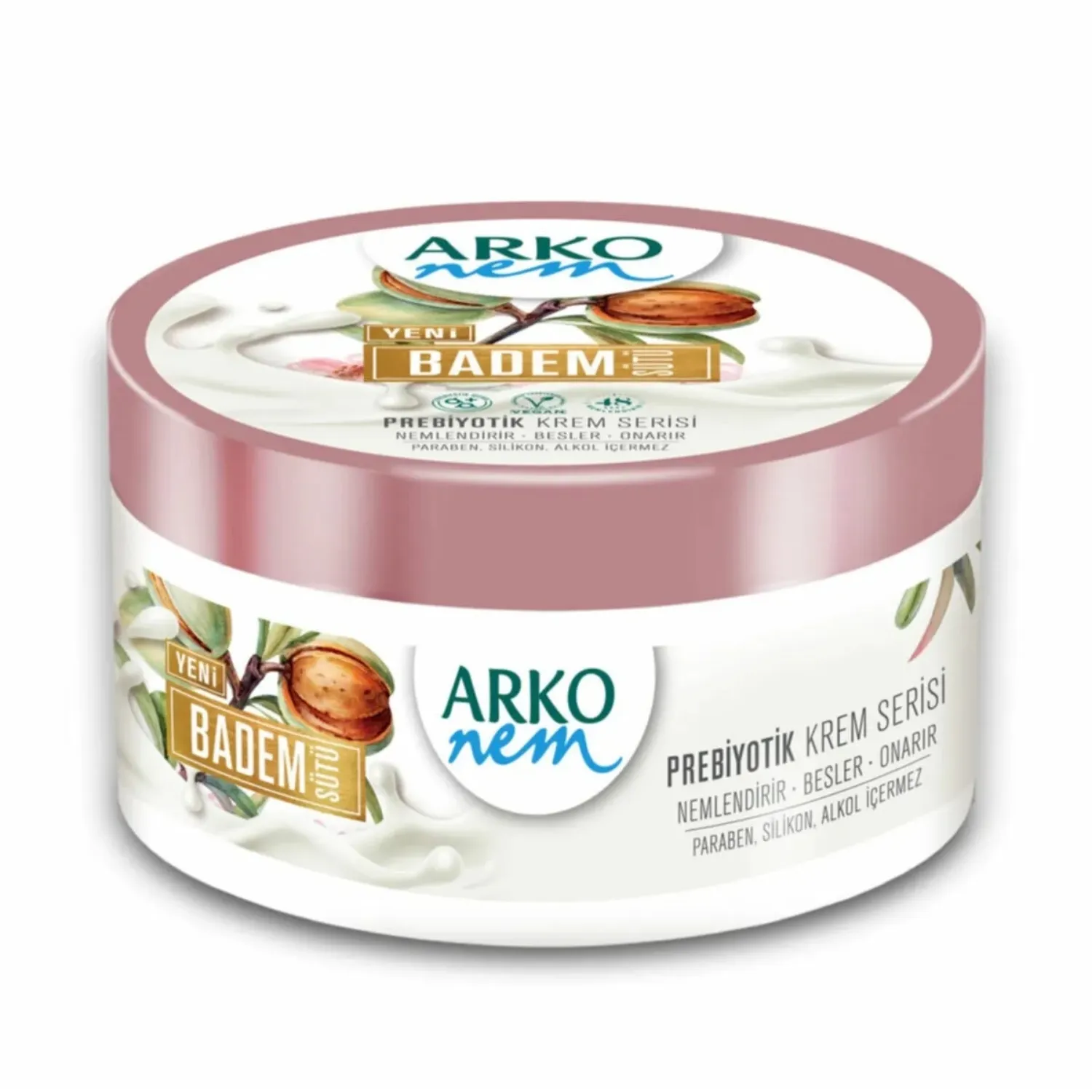 Arko Nem Krem Prebiyotik Badem Sütü 250ml