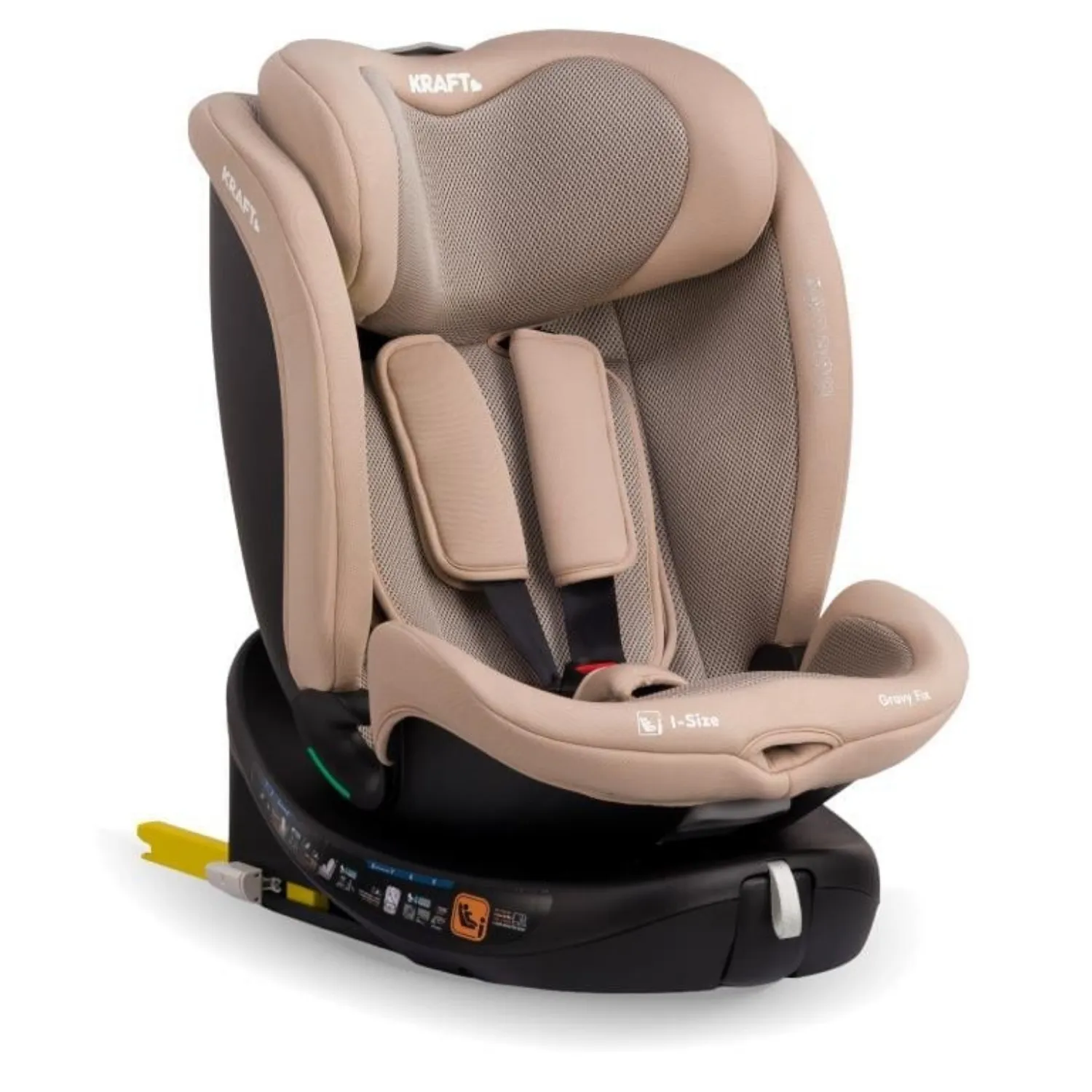 Kraft Grovy I-Size Oto Koltuğu 0-36 Kg Beige