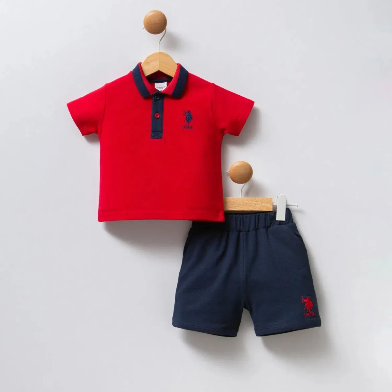 U.S. Polo 2li Takım Kırmızı