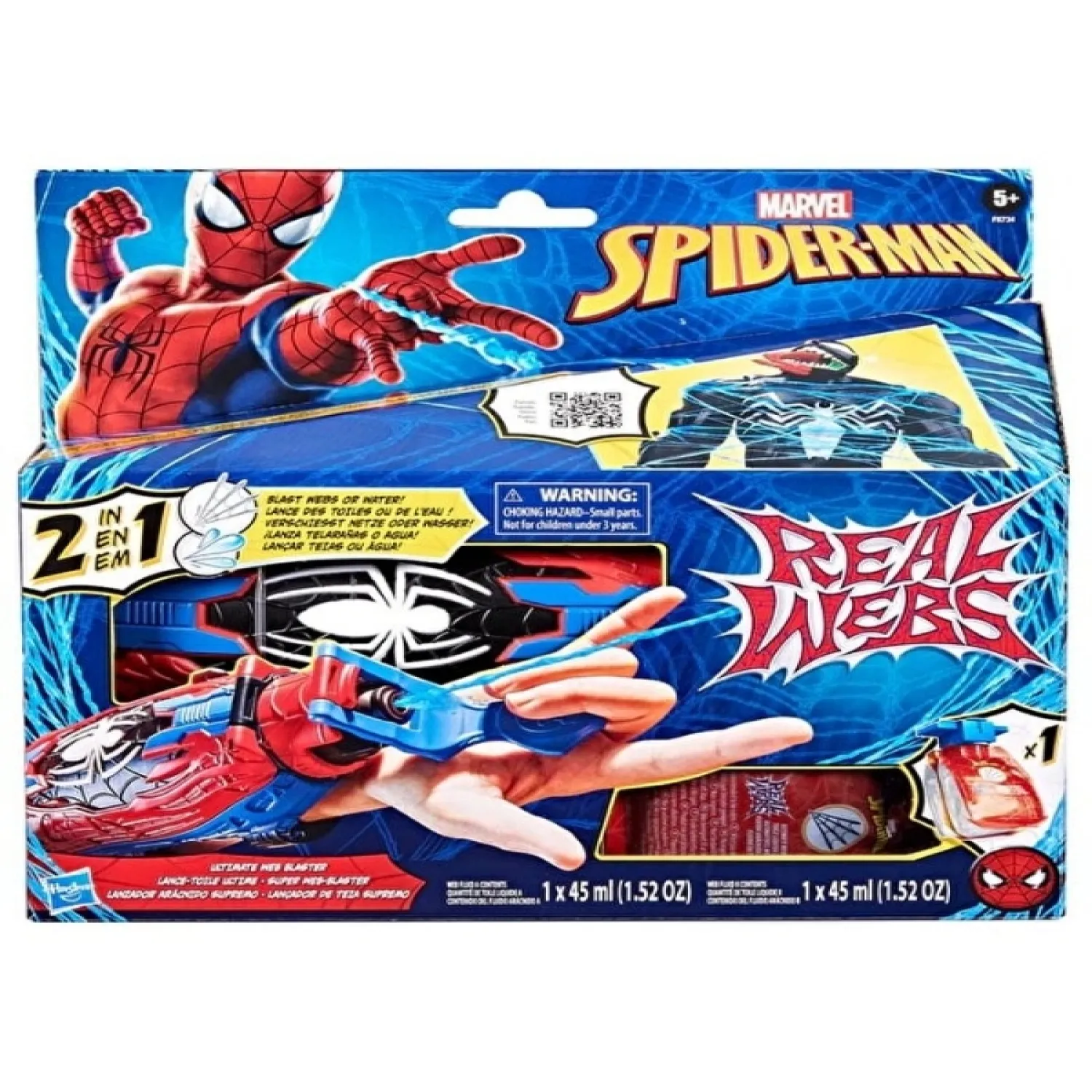 Spider-Man Ağ Ve Su Fırlatıcı