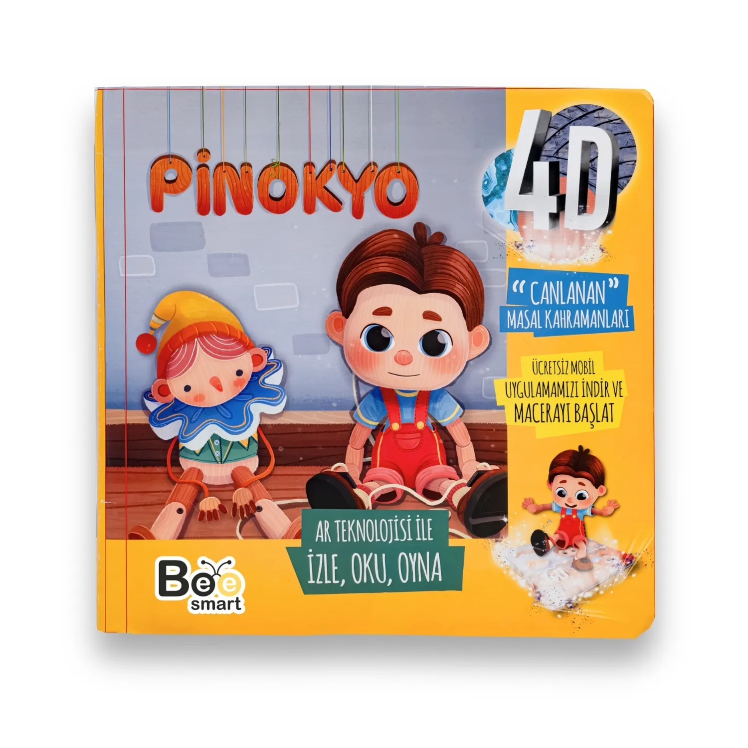 Bee Smart Pinokyo Çocuk Kitabı