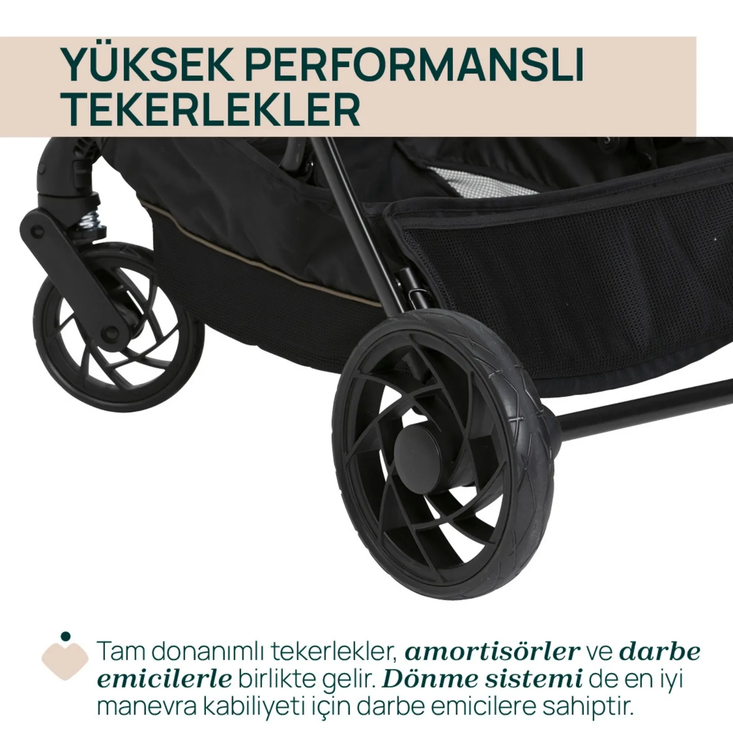 Chicco One4Ever Lounge Bebek Arabası Denim Shine