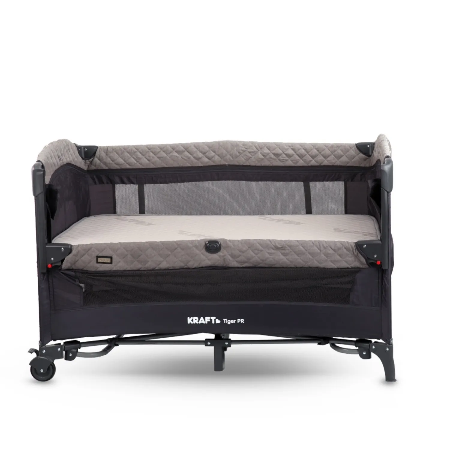 Kraft Tiger Anne Yanı Oyun Parkı 70x120 cm Light Grey