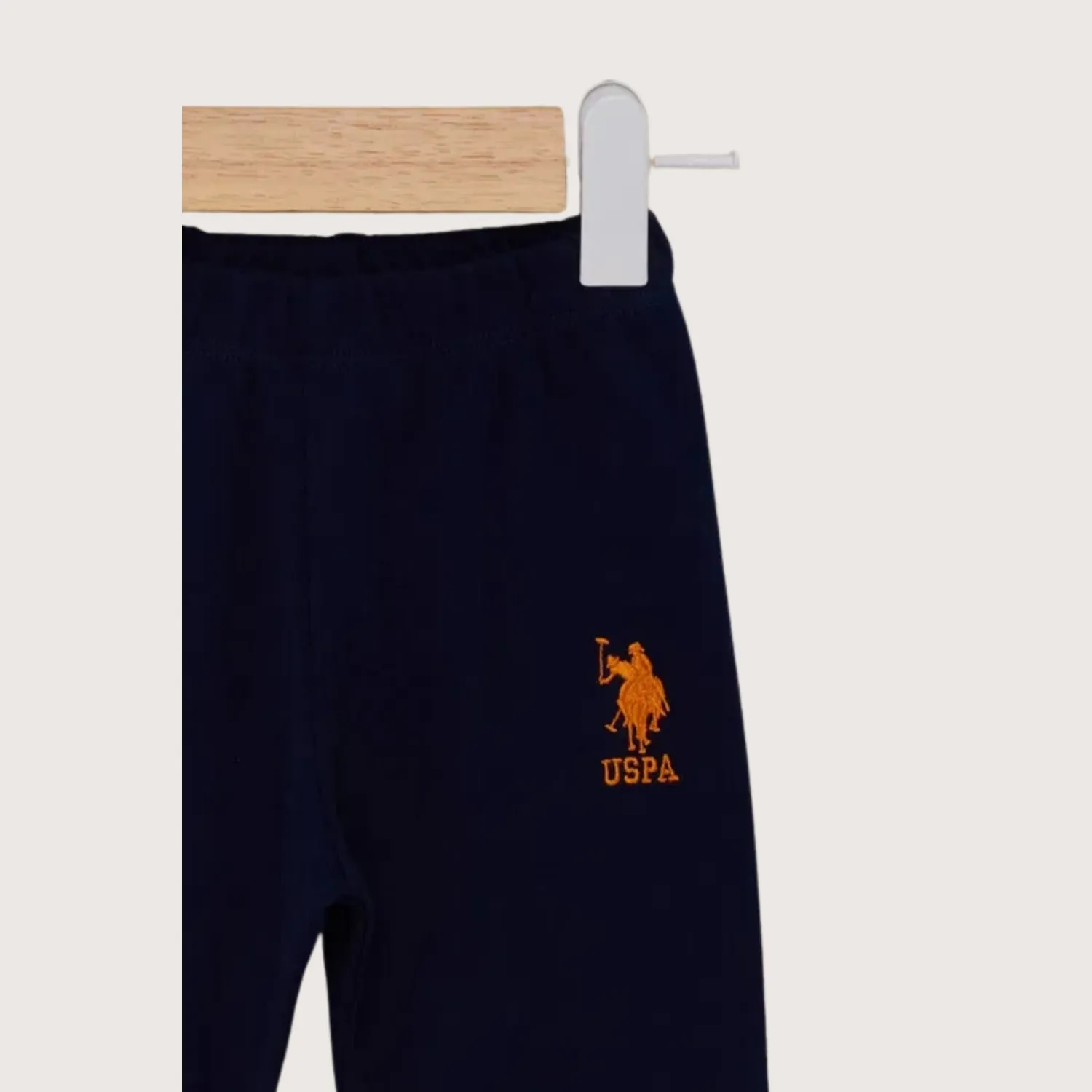 U.S. Polo 2li Takım Krem - Turuncu