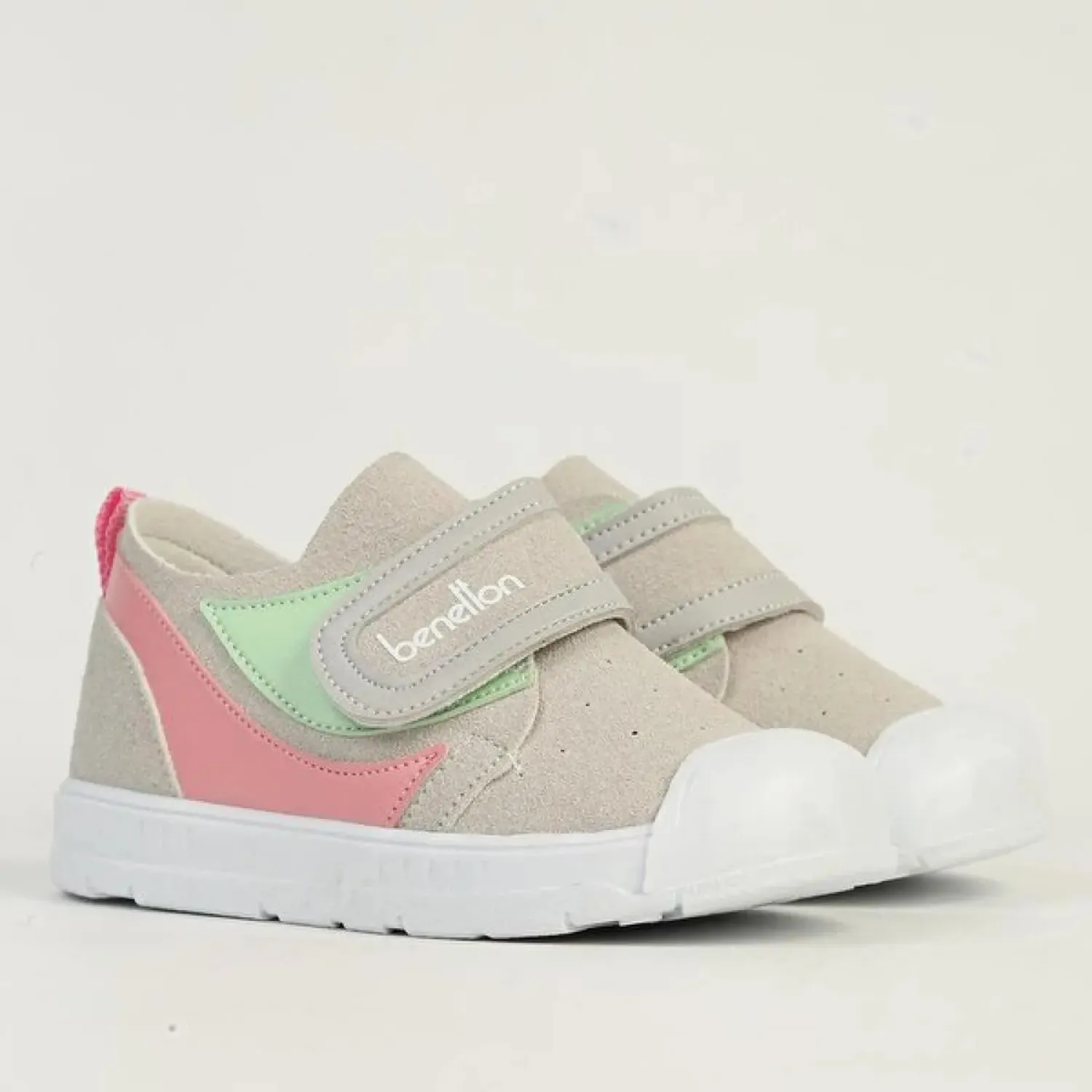 Benetton Sandalet Gri - Pembe
