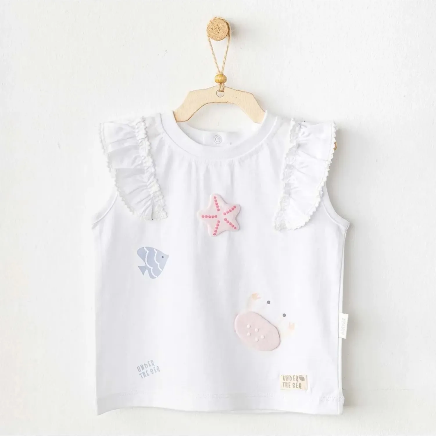 Andy Wawa T-Shirt Casual Beyaz