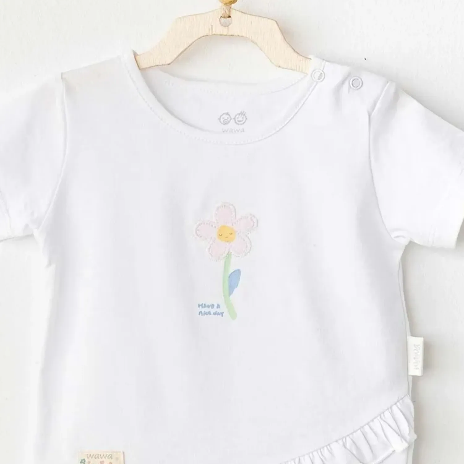 Andy Wawa T-Shirt Casual Beyaz